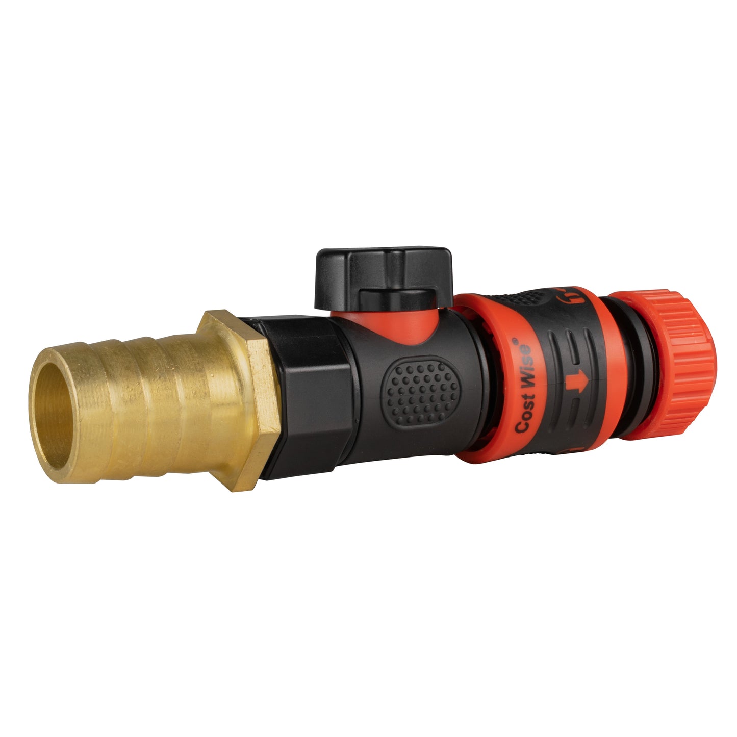 25mm Brass Barb with BSPF-Quick Connect Valve and Hose Connector Lock