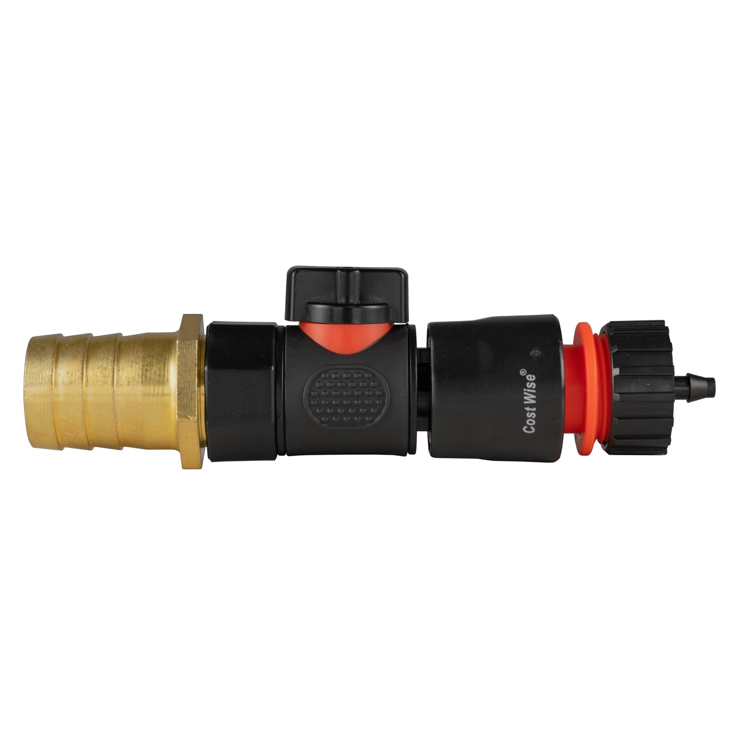 25mm Brass Barb with BSPF-Quick Connect Valve and Hose Connector 4mm Barb