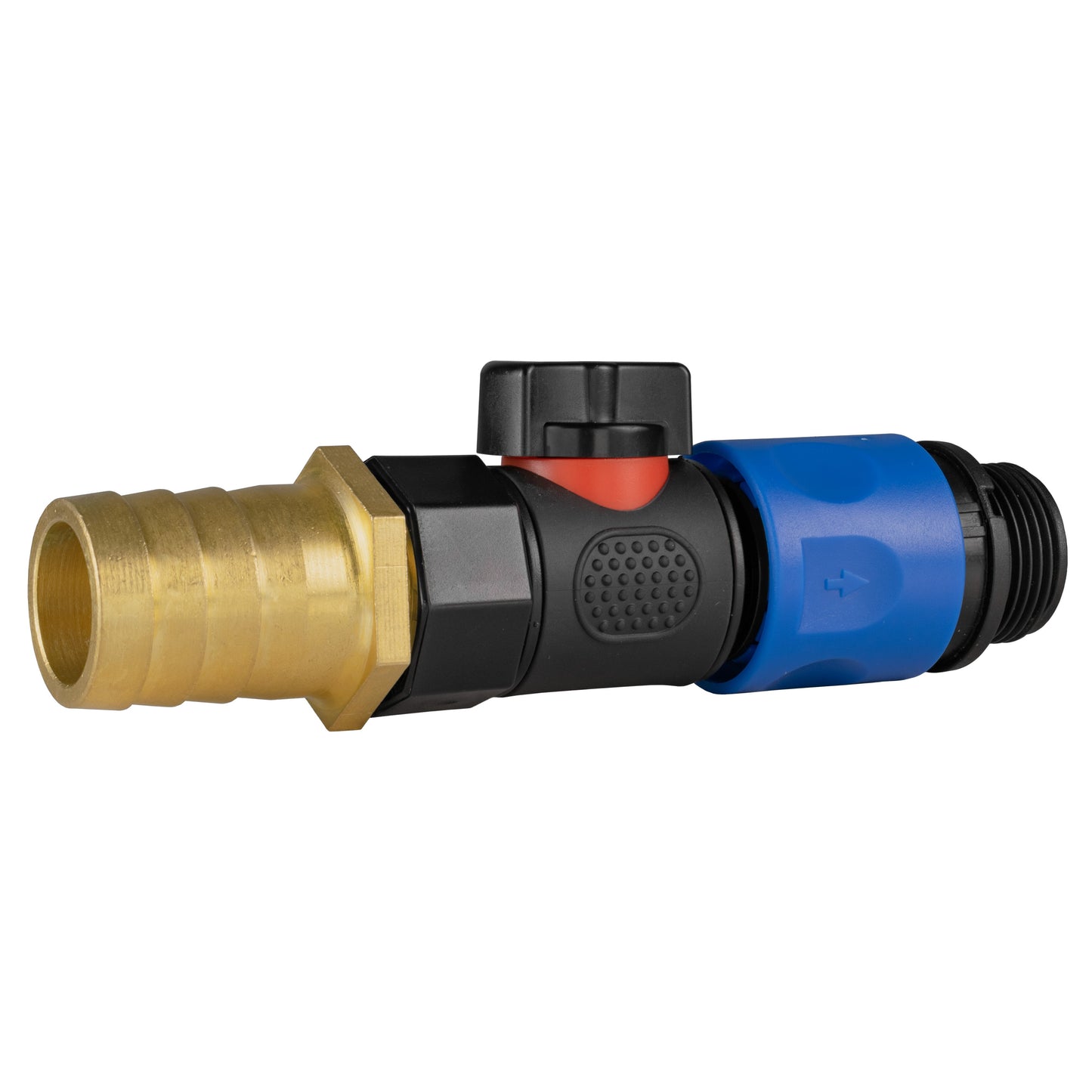 25mm Brass Barb with BSPF-Quick Connect Valve and Hose Connector 3/4in BSPM