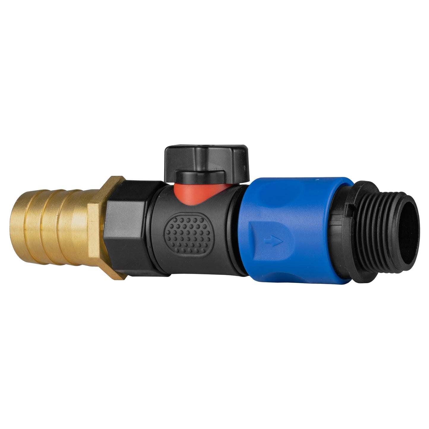 25mm Brass Barb with BSPF-Quick Connect Valve and Hose Connector 3/4in BSPM