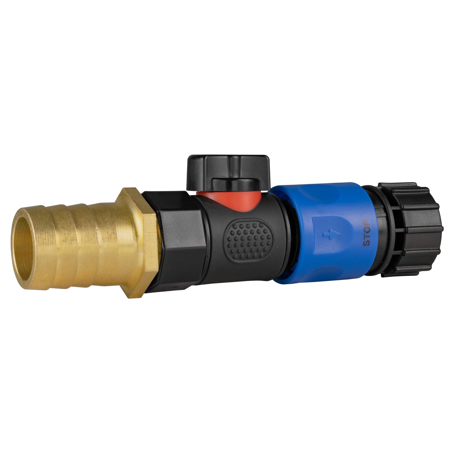 25mm Brass Barb with BSPF-Quick Connect Valve and Hose Connector 3/4in BSPF