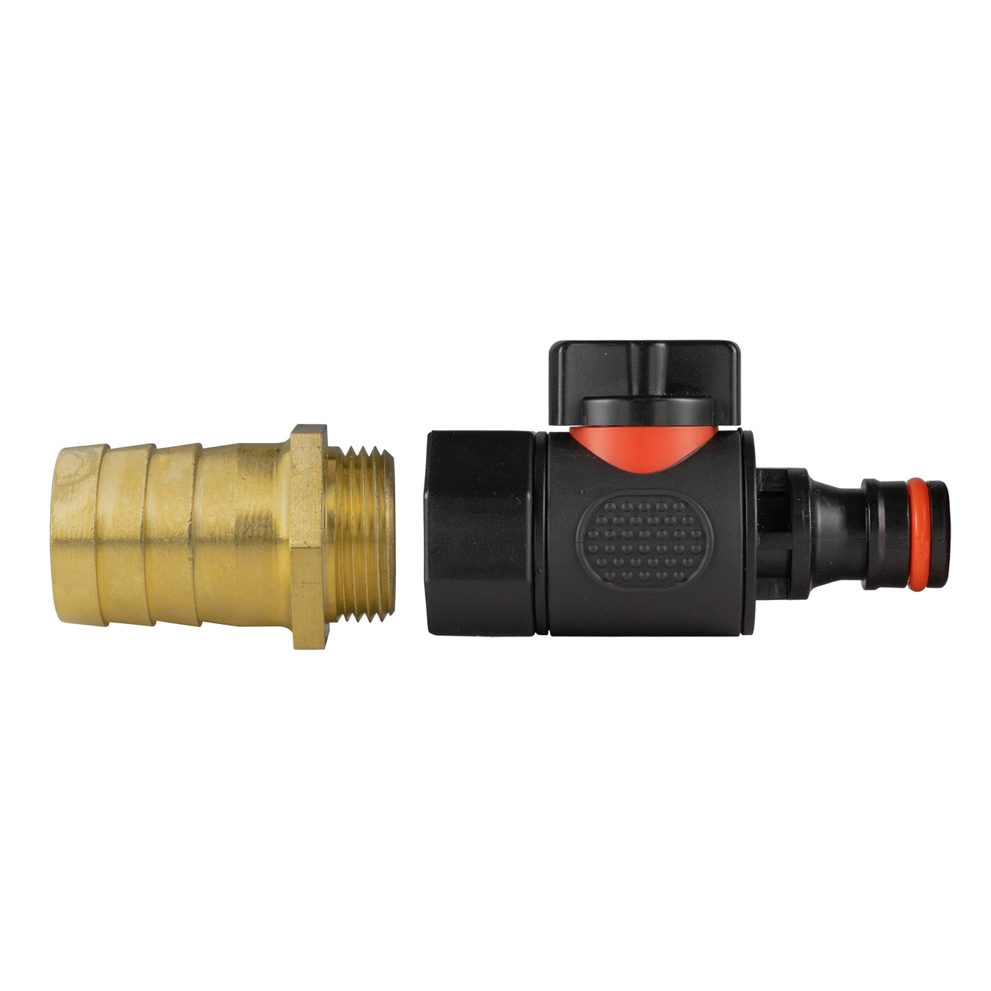 25mm Brass Barb with BSPF Thread-Quick Connect Male Valve for BSP Thread Fitting
