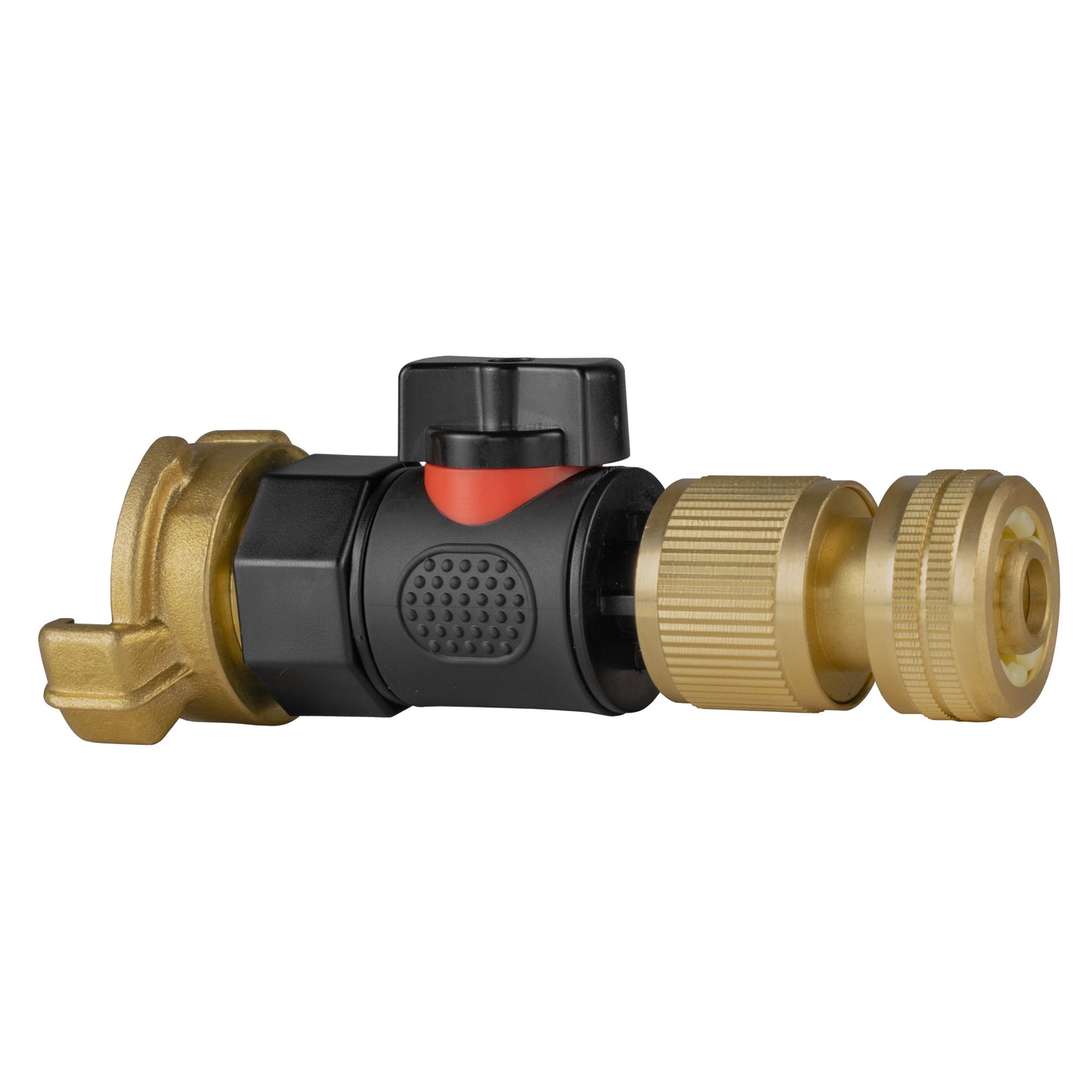 Geka Type Connector with BSPF-Quick Connect Valve and Hose Connector Brass