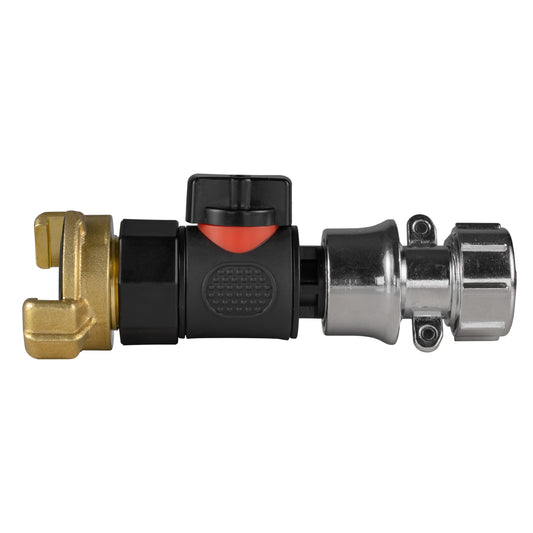 Geka Type Connector with BSPF-Quick Connect Valve and Hose Connector Zinc