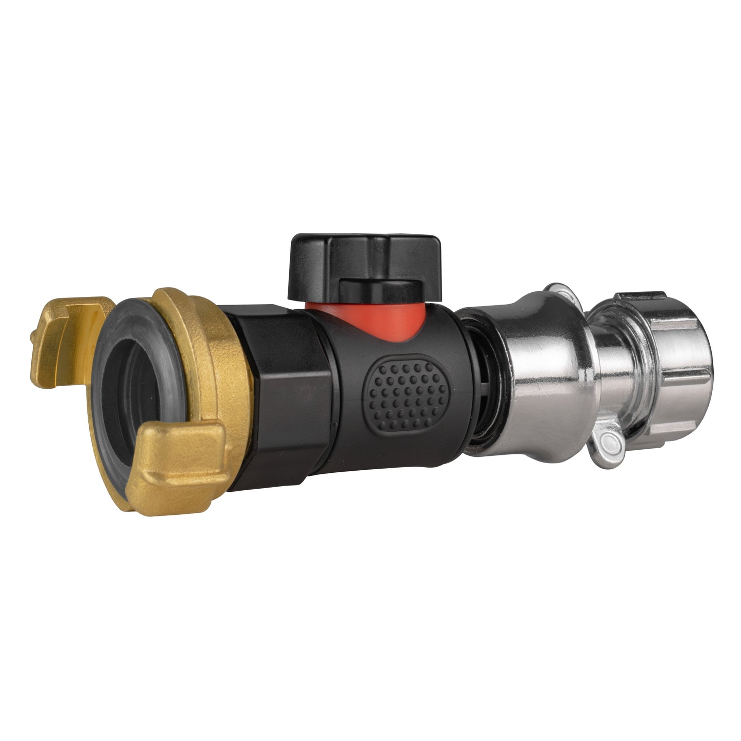 Geka Type Connector with BSPF-Quick Connect Valve and Hose Connector Zinc