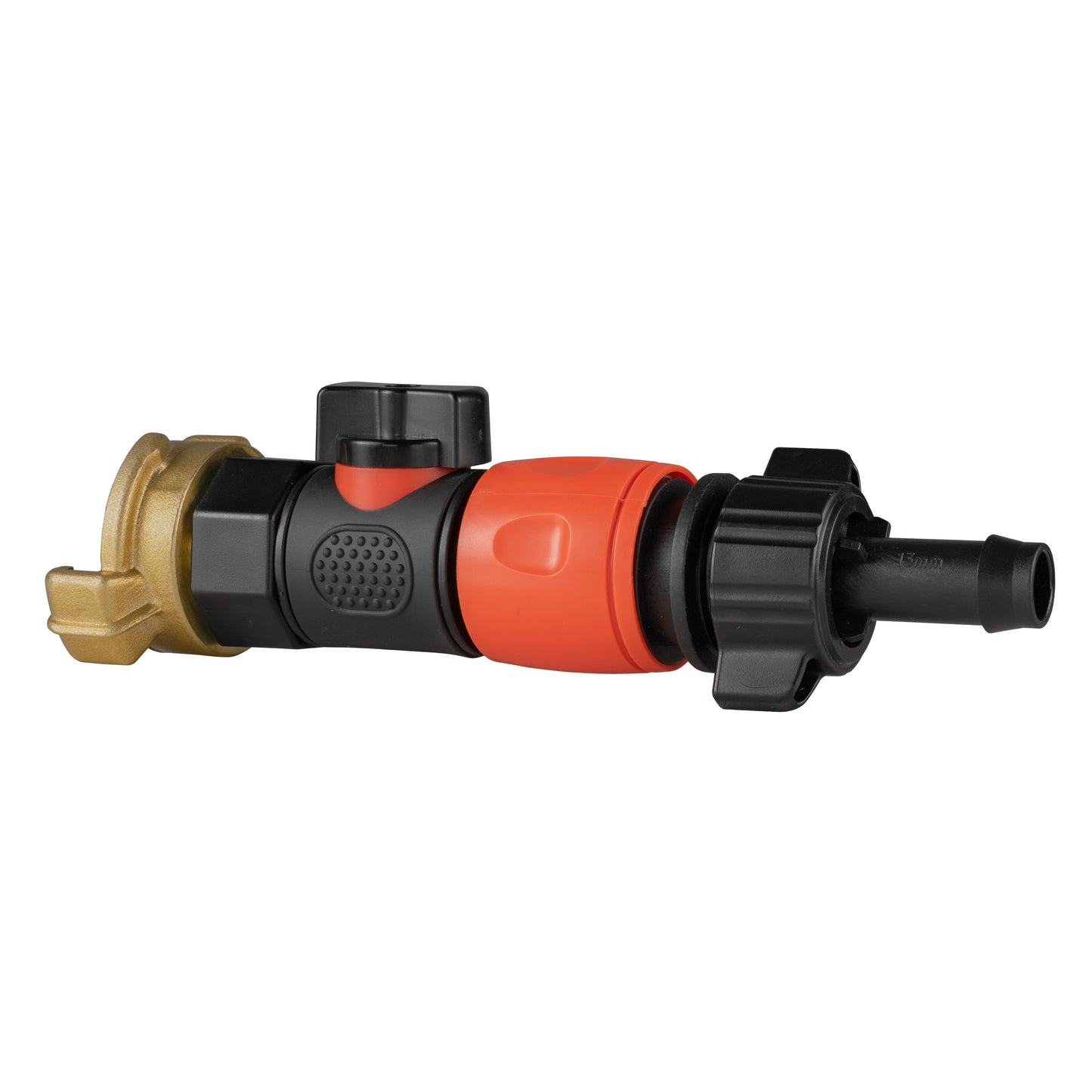 Geka Type Connector with BSPF-Quick Connect Valve and Hose Connector 16mm Barb