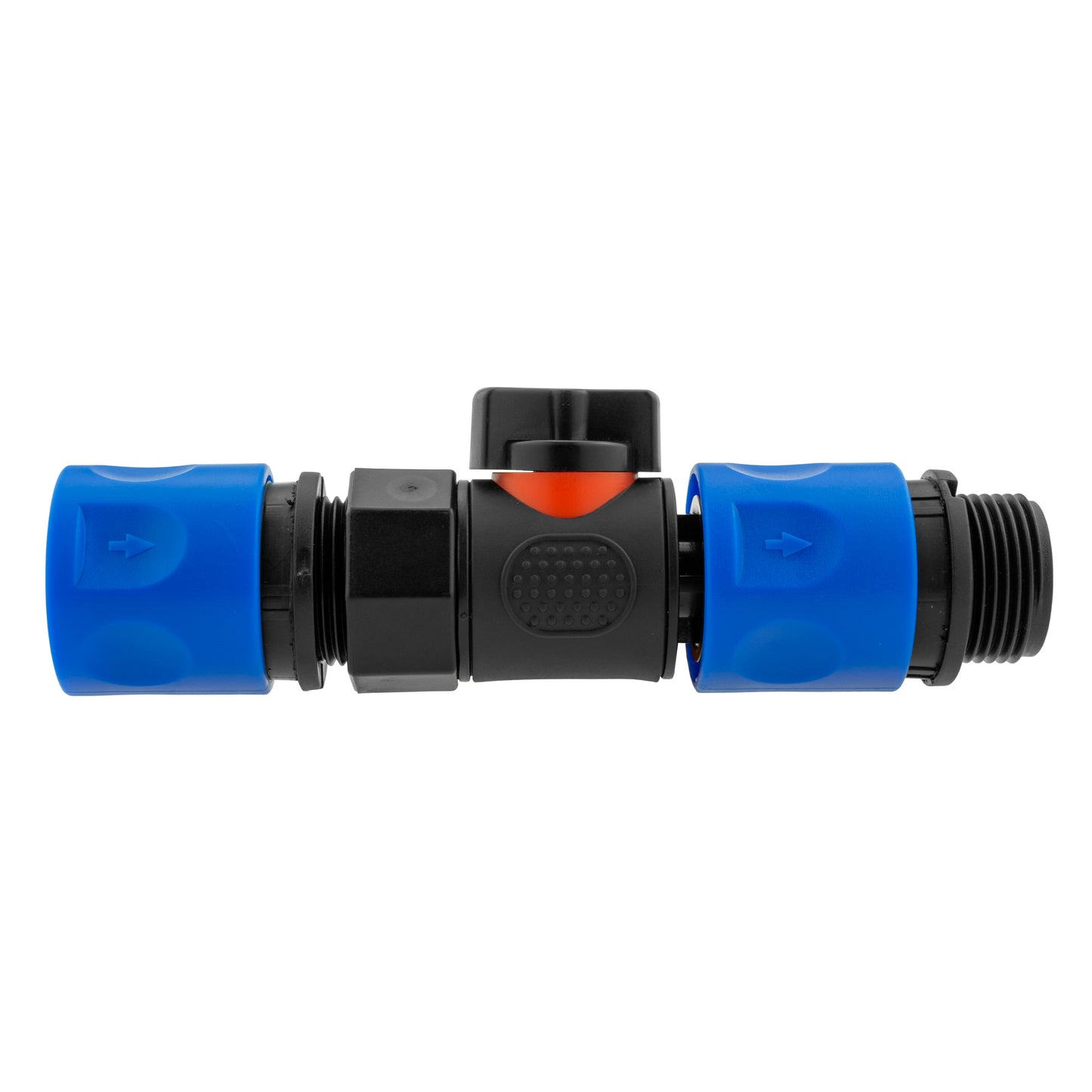 BSPF-Quick Connect Male Valve with 2 x Hose Connectors 3/4in BSPM Tap Adapter