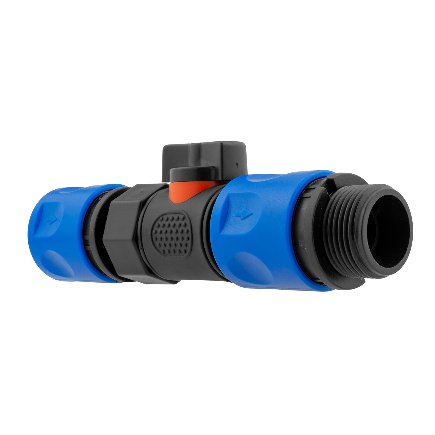 BSPF-Quick Connect Male Valve with 2 x Hose Connectors 3/4in BSPM Tap Adapter