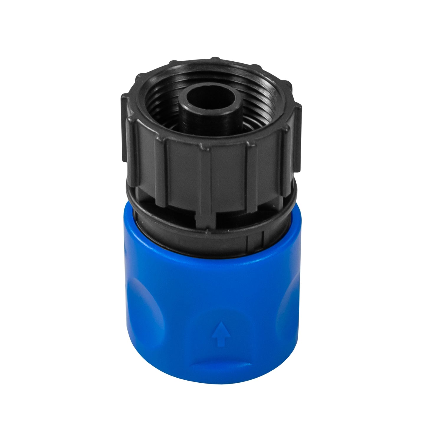 Hose Connector Blue with BSPF- Quick Connect Valve and Hose Connector 3/4in BSPF