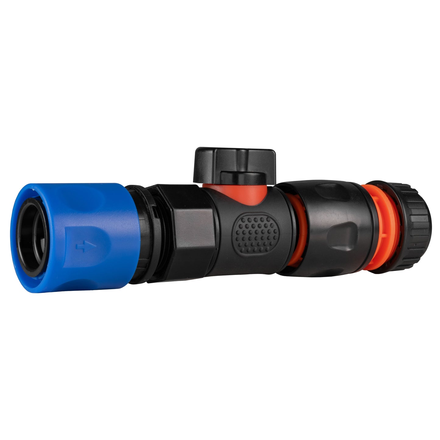 Hose Connector Blue with BSPF- Quick Connect Valve and Hose Connector Black