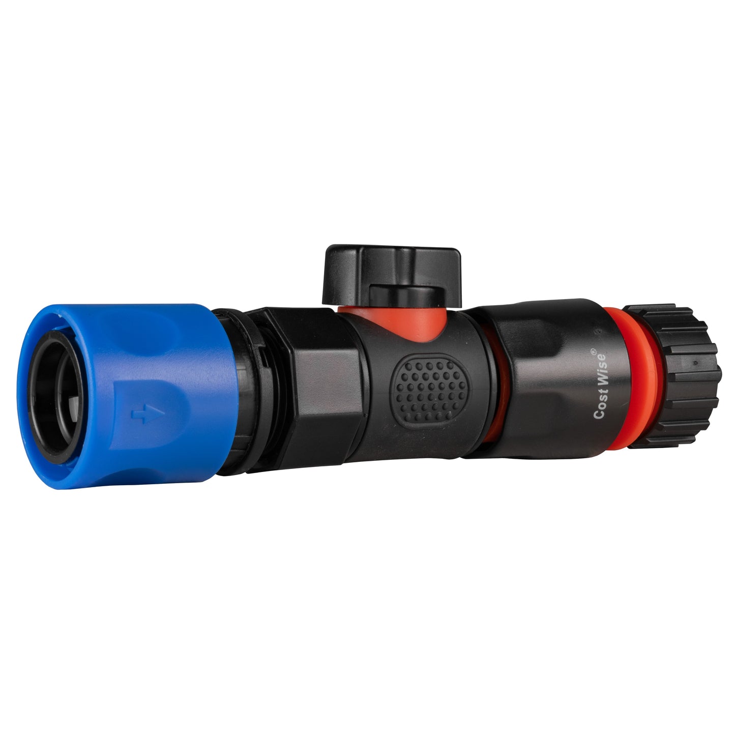 Hose Connector Blue with BSPF- Quick Connect Valve and Hose Connector 4mm Barb