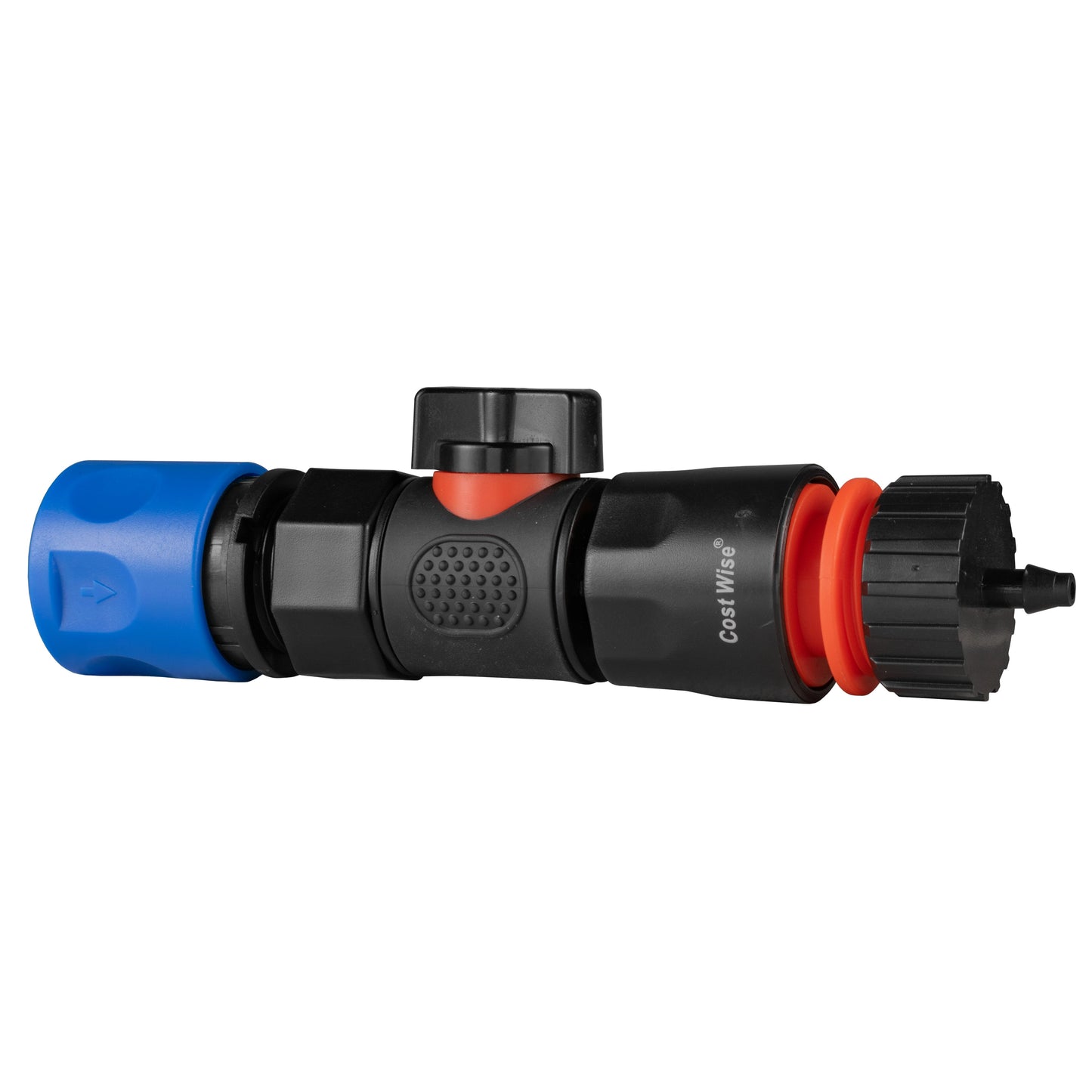 Hose Connector Blue with BSPF- Quick Connect Valve and Hose Connector 4mm Barb