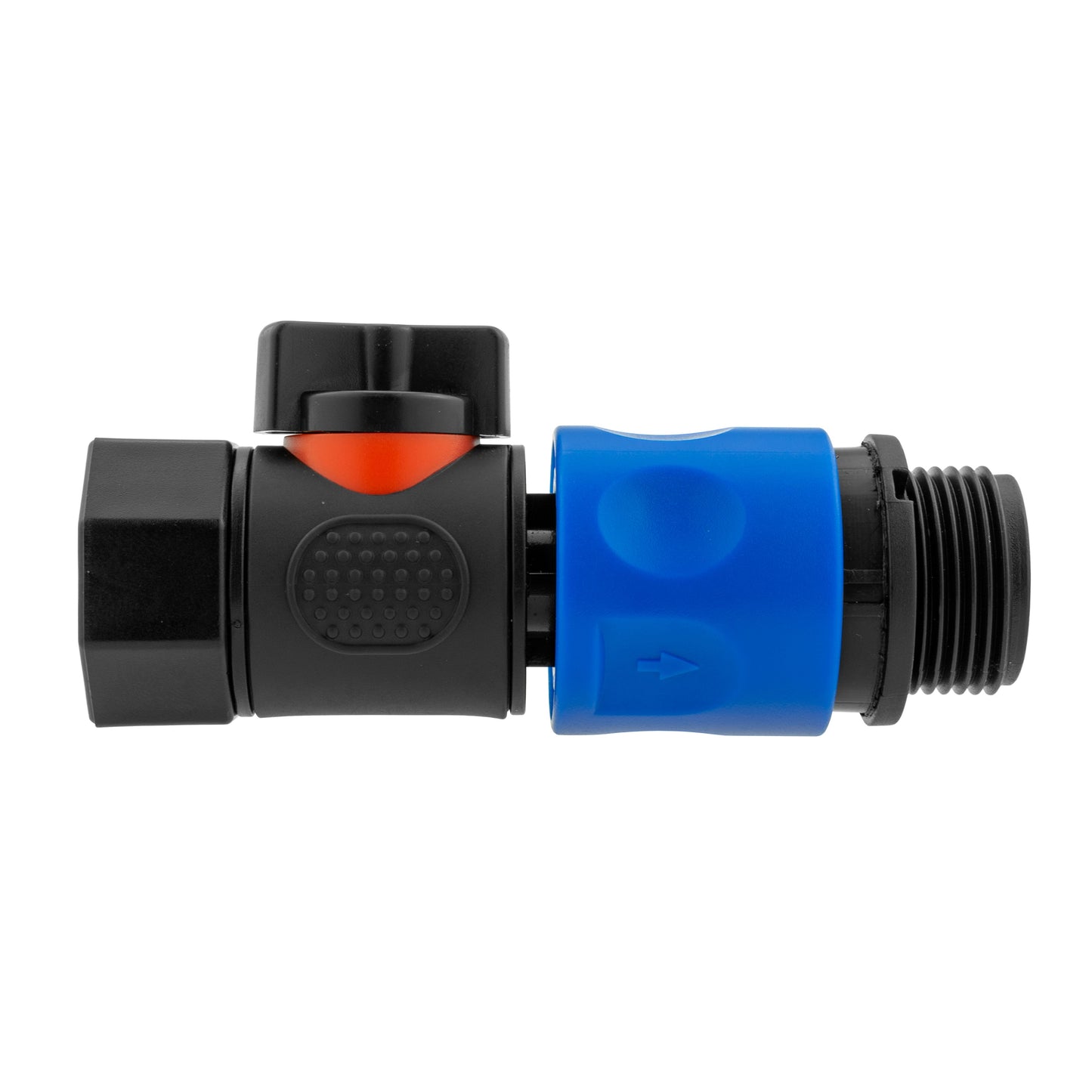 Hose Connector Blue with BSPF Thread- Quick Connect Male Valve Hose Pipe Fitting