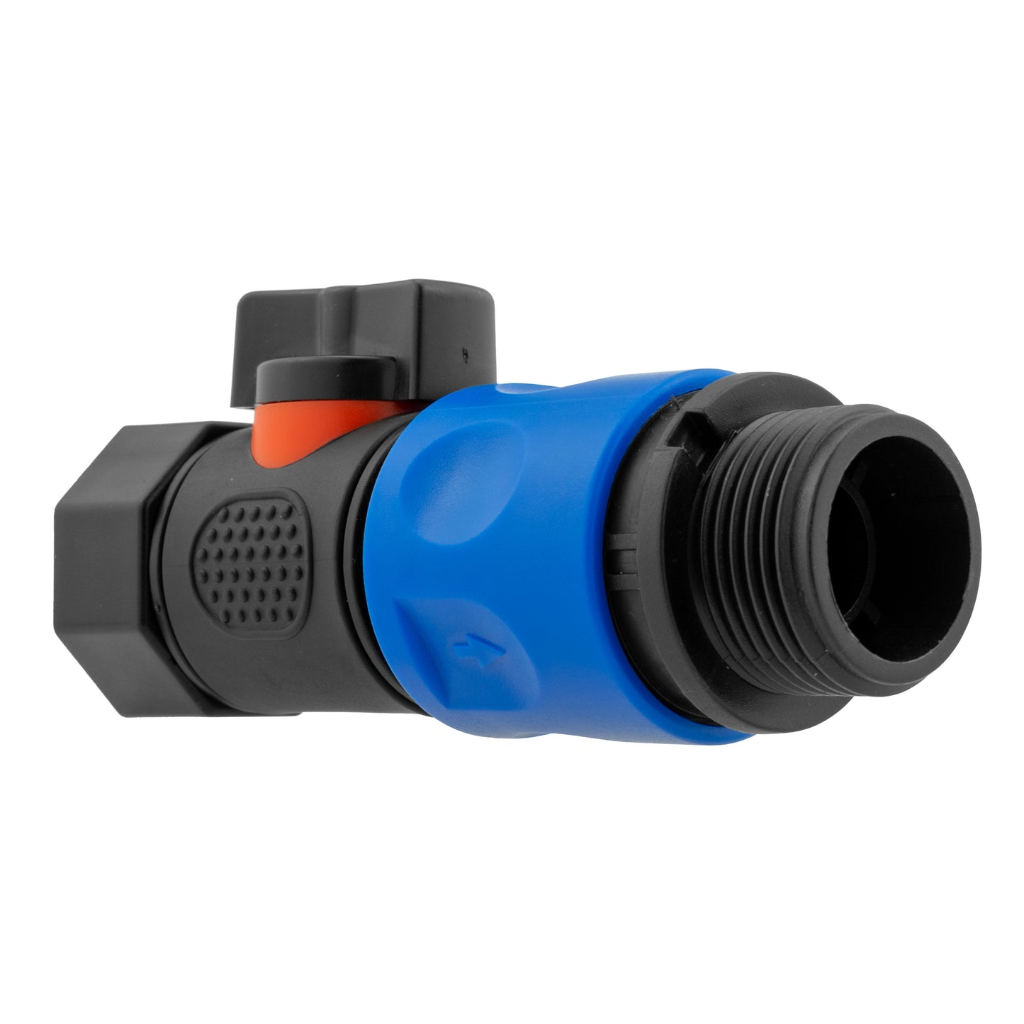 Hose Connector Blue with BSPF Thread- Quick Connect Male Valve Hose Pipe Fitting
