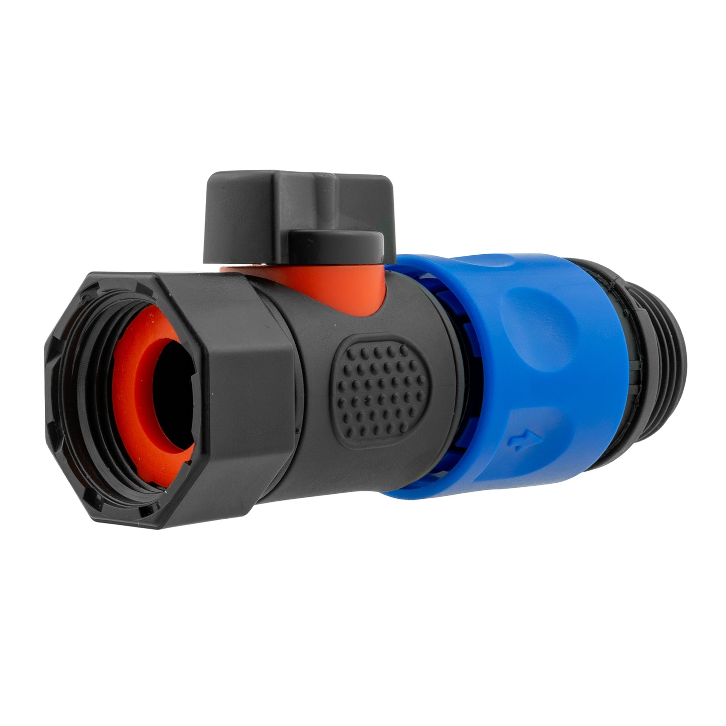 Hose Connector Blue with BSPF Thread- Quick Connect Male Valve Hose Pipe Fitting