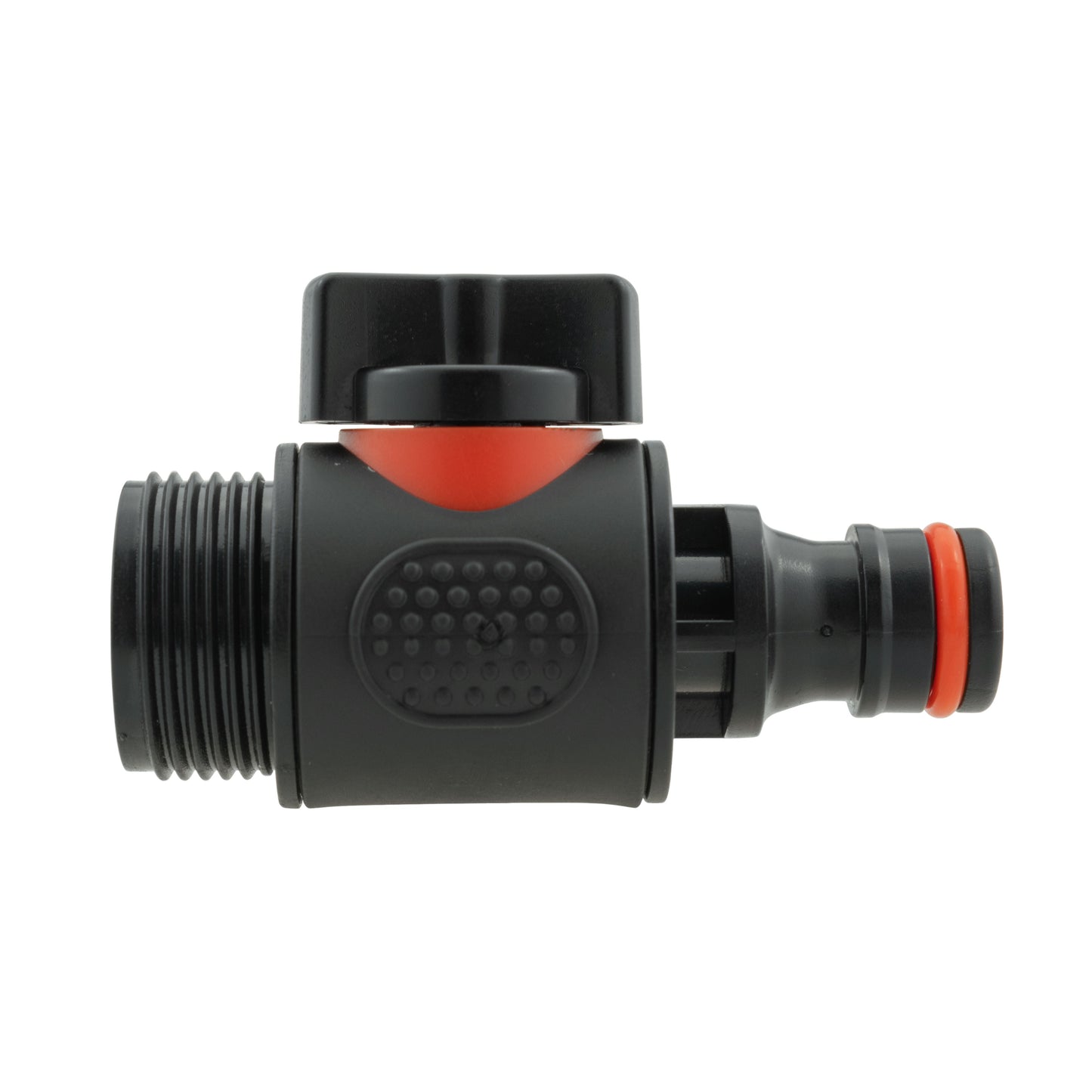 AP Supplies Wall Flange Kit 32mm MDPE + Valve with Male Quick Connector