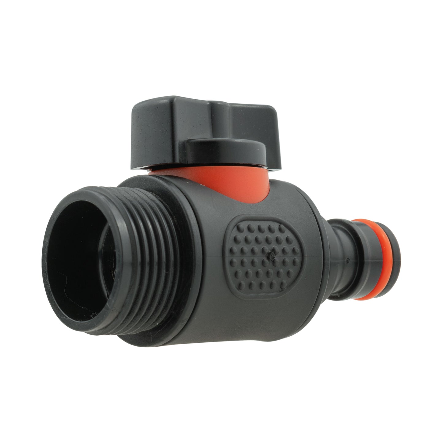 Wall Flange Kit 25mm MDPE + Valve with Male Quick Connector Outdoor Watering Kit