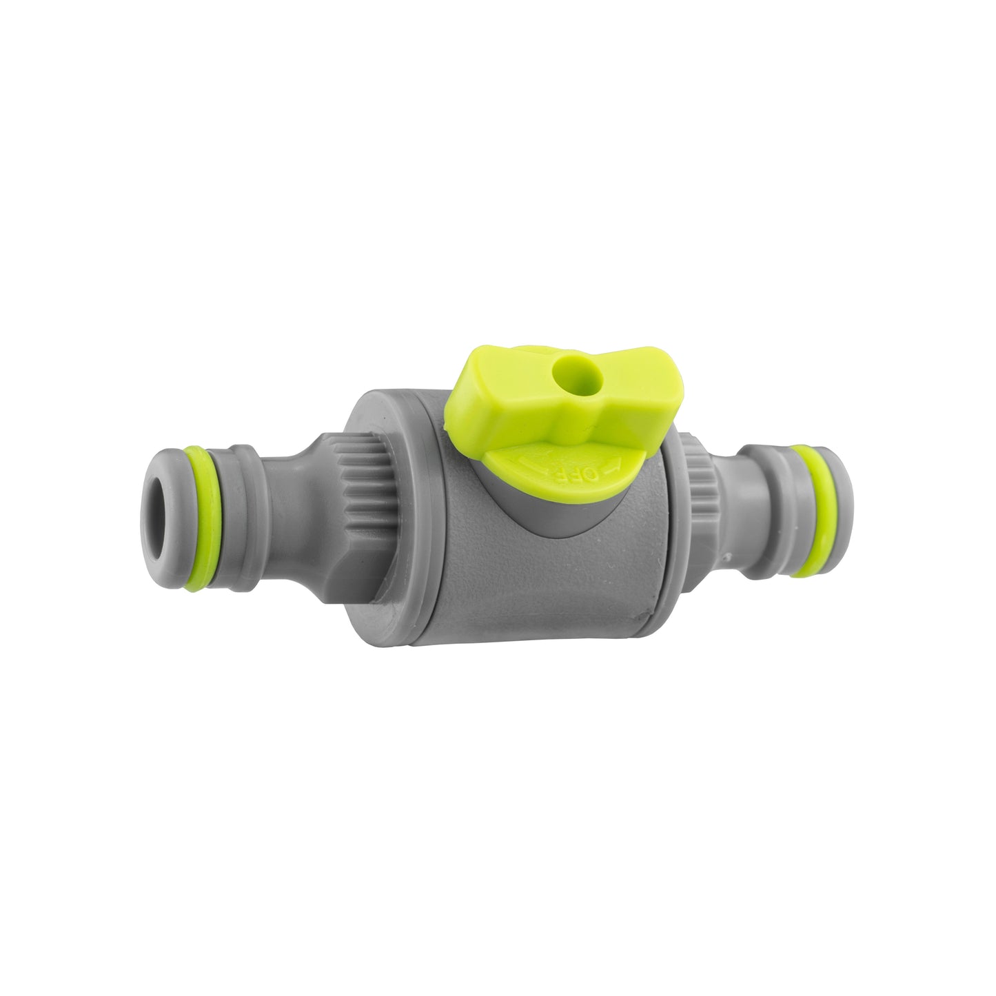 In Line Valve Lime Drip Irrigation Fitting DIY Workshop Accessory