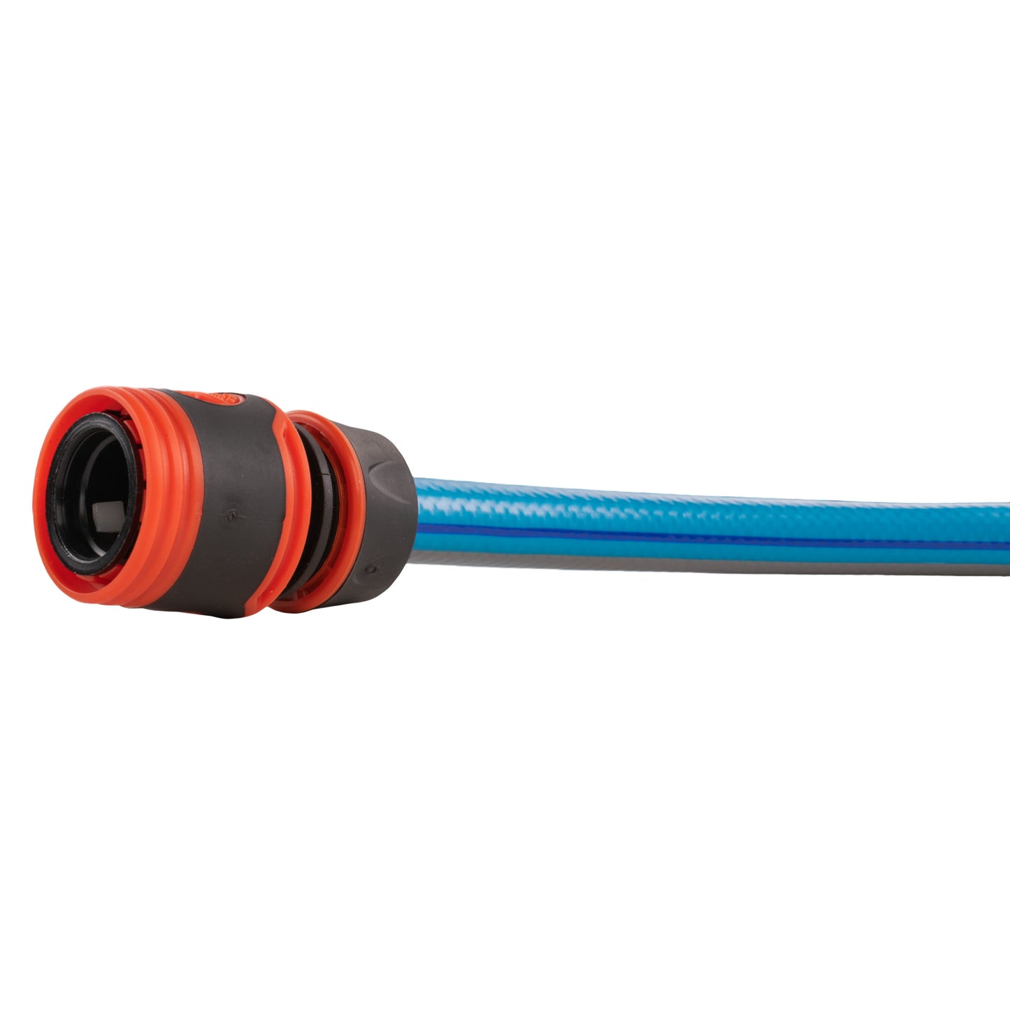 Hose Connector Blue with BSPF- Quick Connect Valve and Hose Connector Black Soft