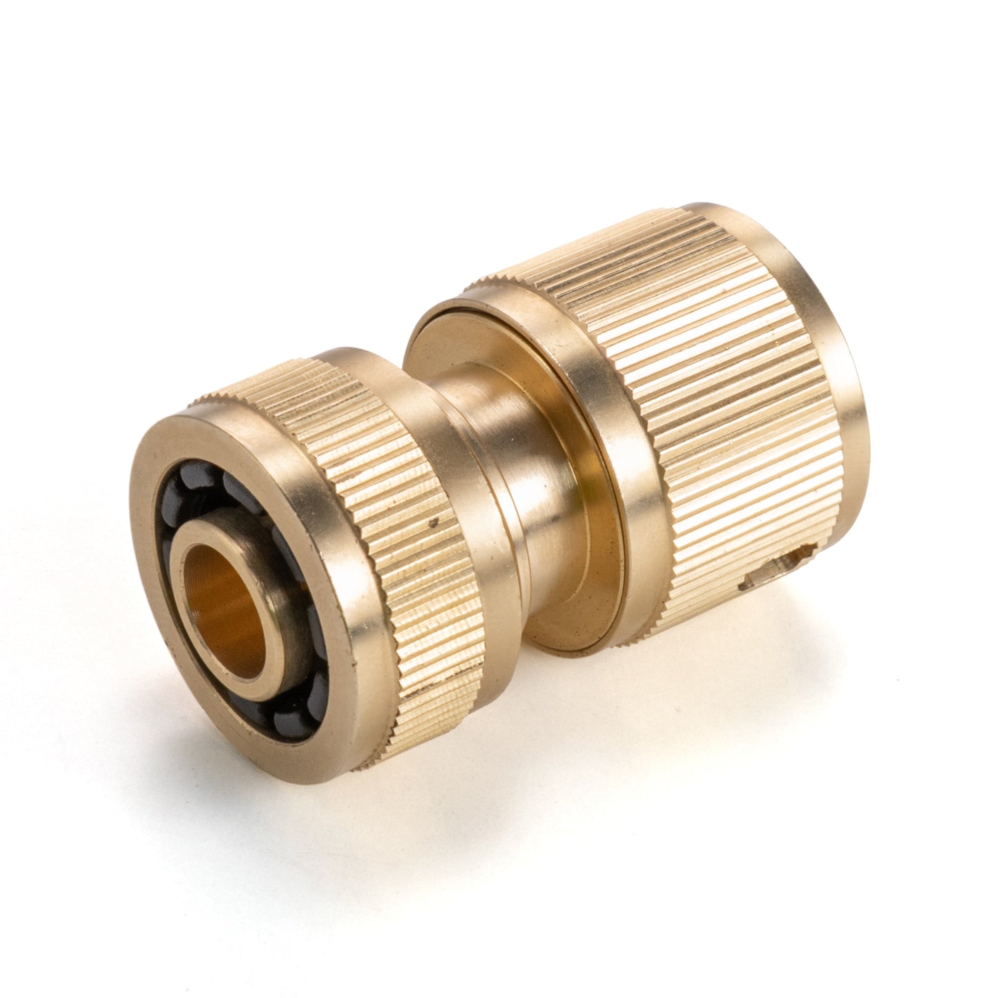 AP Supplies Three Way Tap Splitter Brass 3/4" BSP with Quick Connect and Hose Fittings