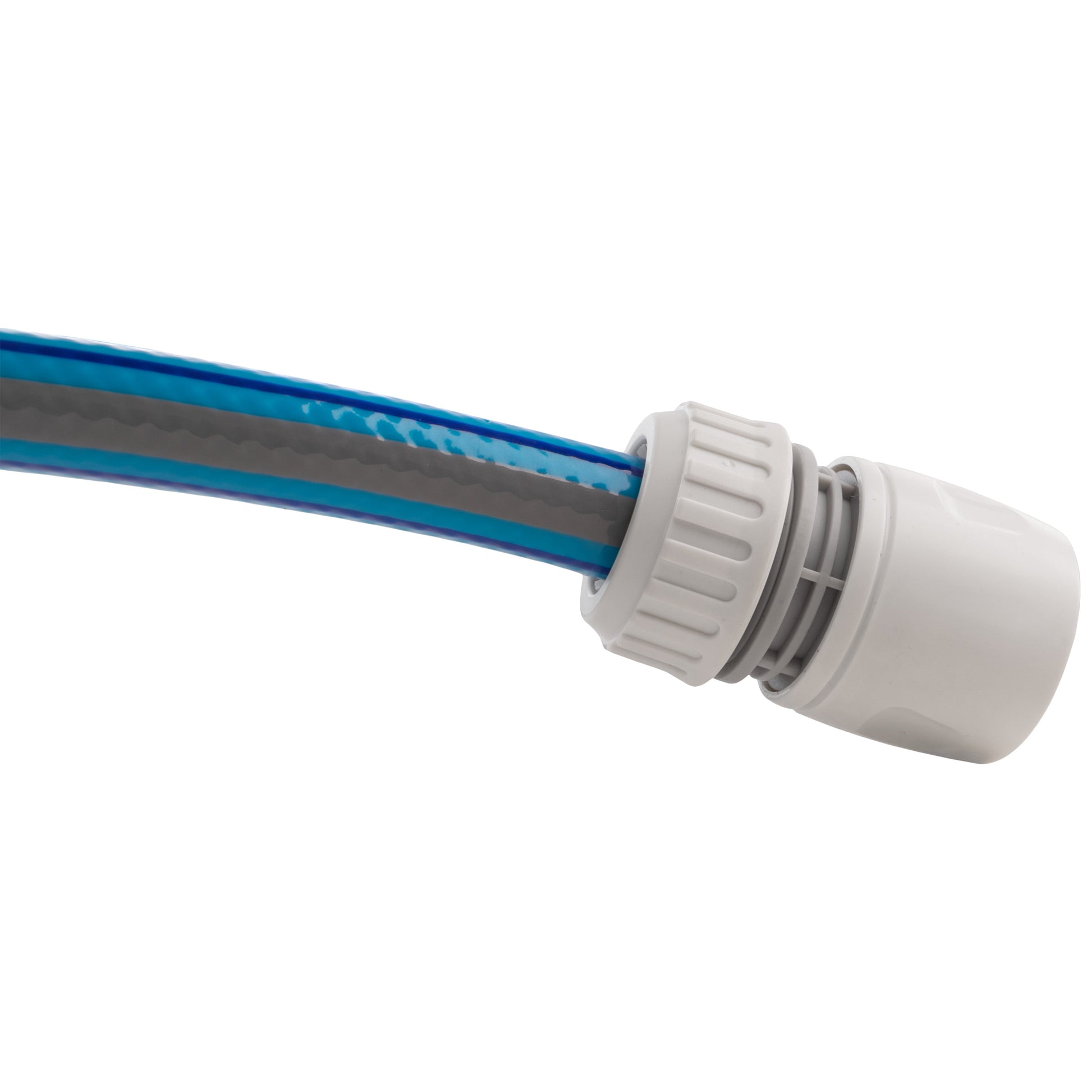 AP Supplies Female Hose Connector, 1/2" or 5/8" Hose,Gray