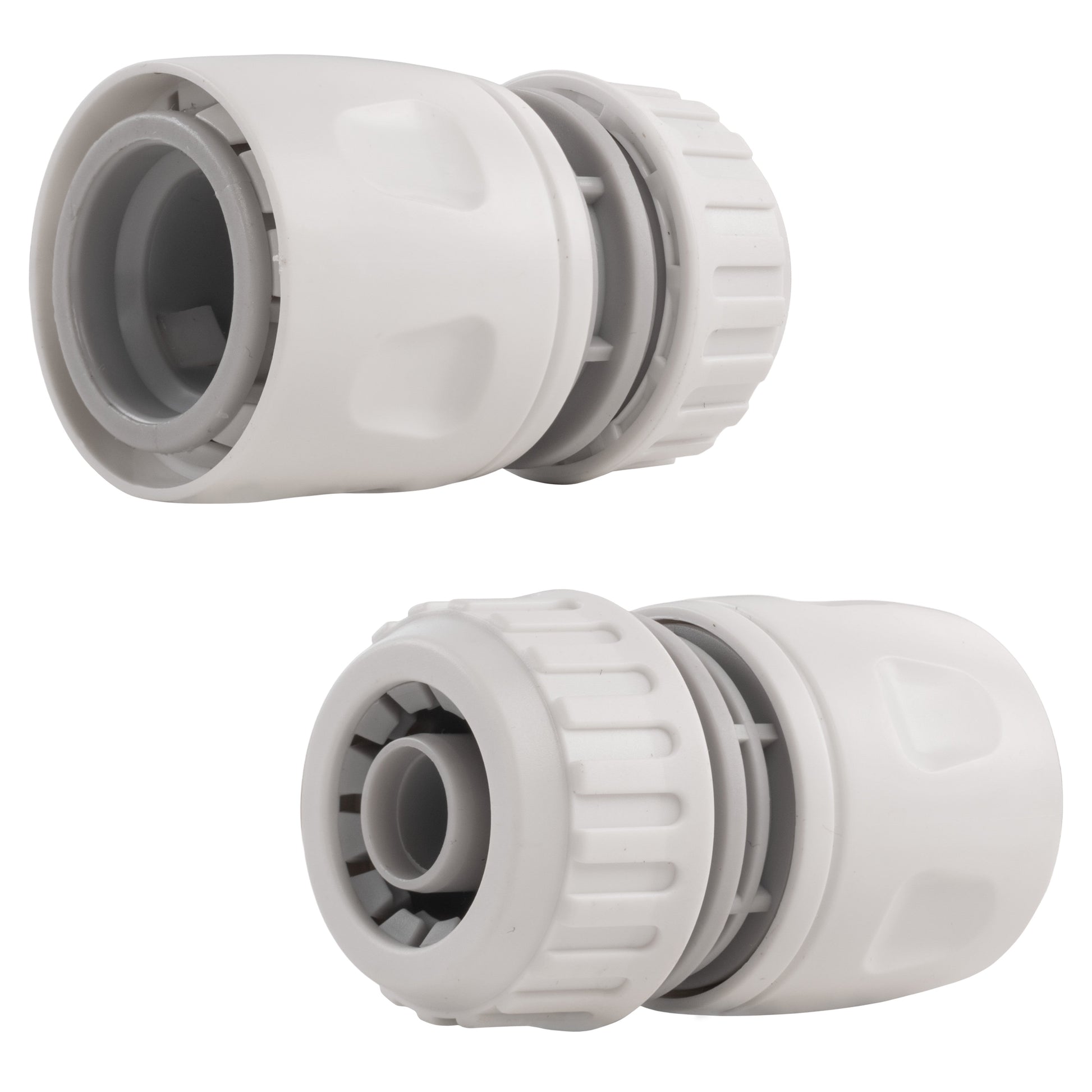 AP Supplies Female Hose Connector, 1/2" or 5/8" Hose,Gray