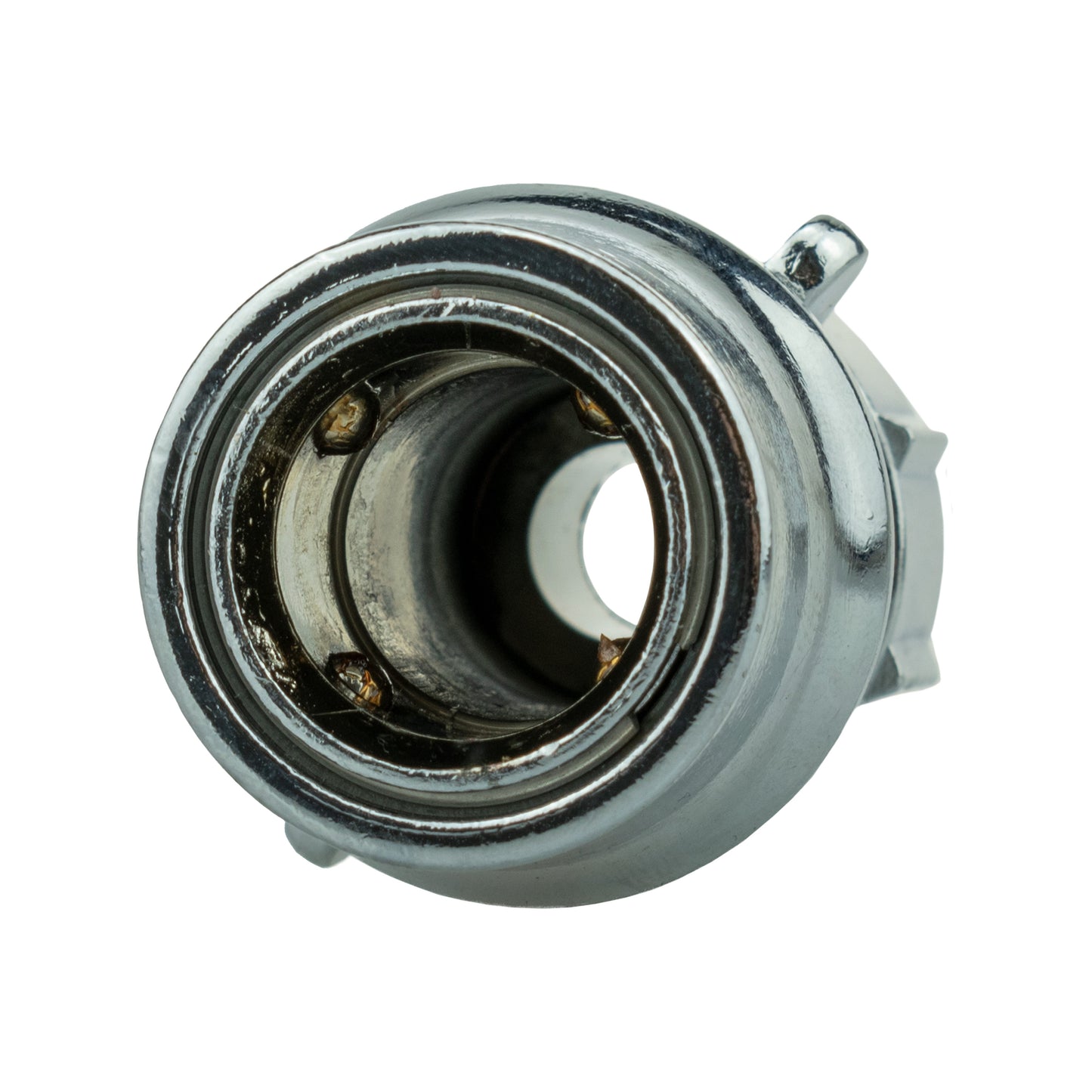 16mm Barbed Straight with BSPF-Quick Connect Valve and Hose Connector Zinc