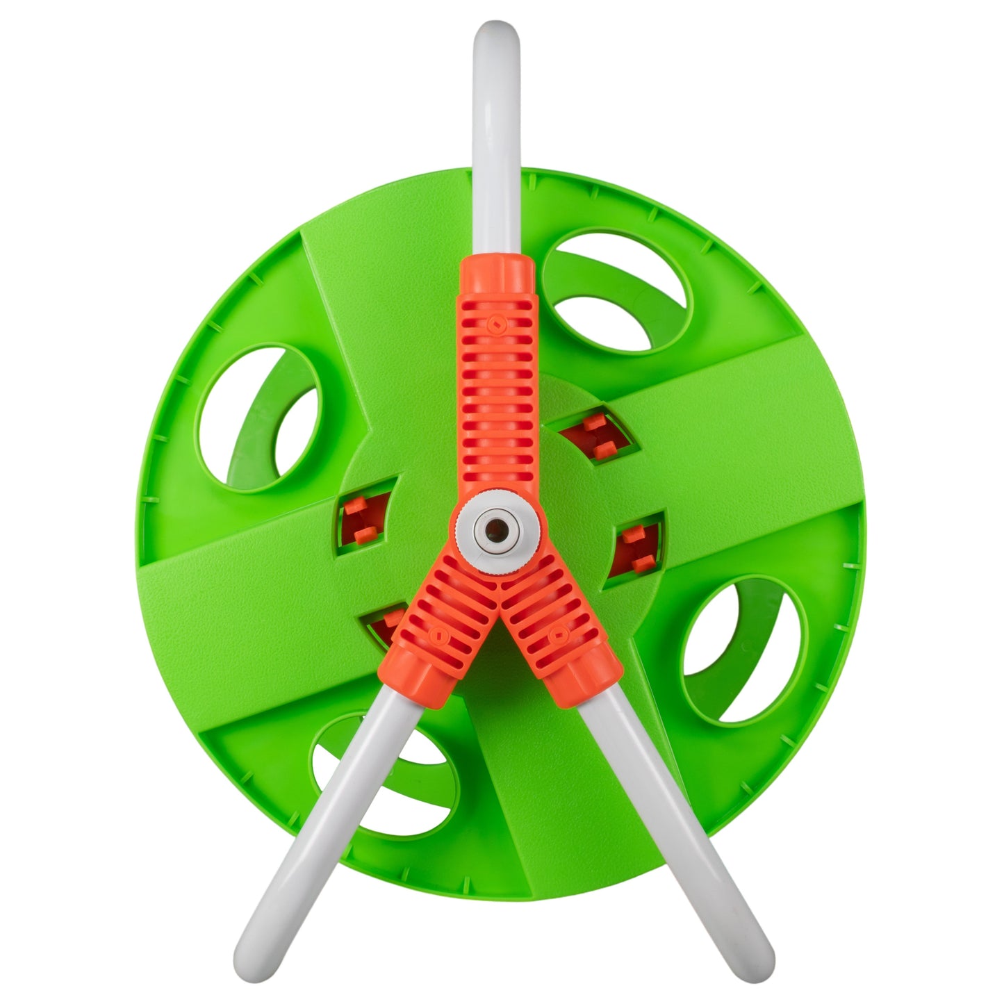 Hose Reel for 20m 1/2in Garden Hose Green Garden Watering Outdoor Hose Accessory