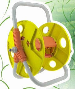 Hose Reel for 20m 1/2in Garden Hose Yellow Garden Hose Pipe Outdoor Watering Kit