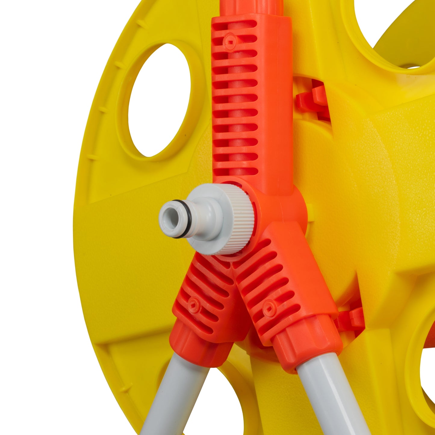 Hose Reel for 20m 1/2in Garden Hose Yellow Garden Hose Pipe Outdoor Watering Kit