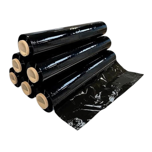 AP Supplies 500mm Shrink Rolls Black 23mu - 1 roll