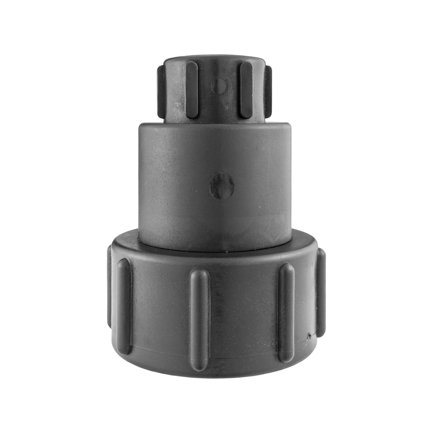 AP Supplies IBC 2" S60X6 - 1/2" BSP Extender Adaptor with Extended Brass Chrome Tap 1/2" Barb