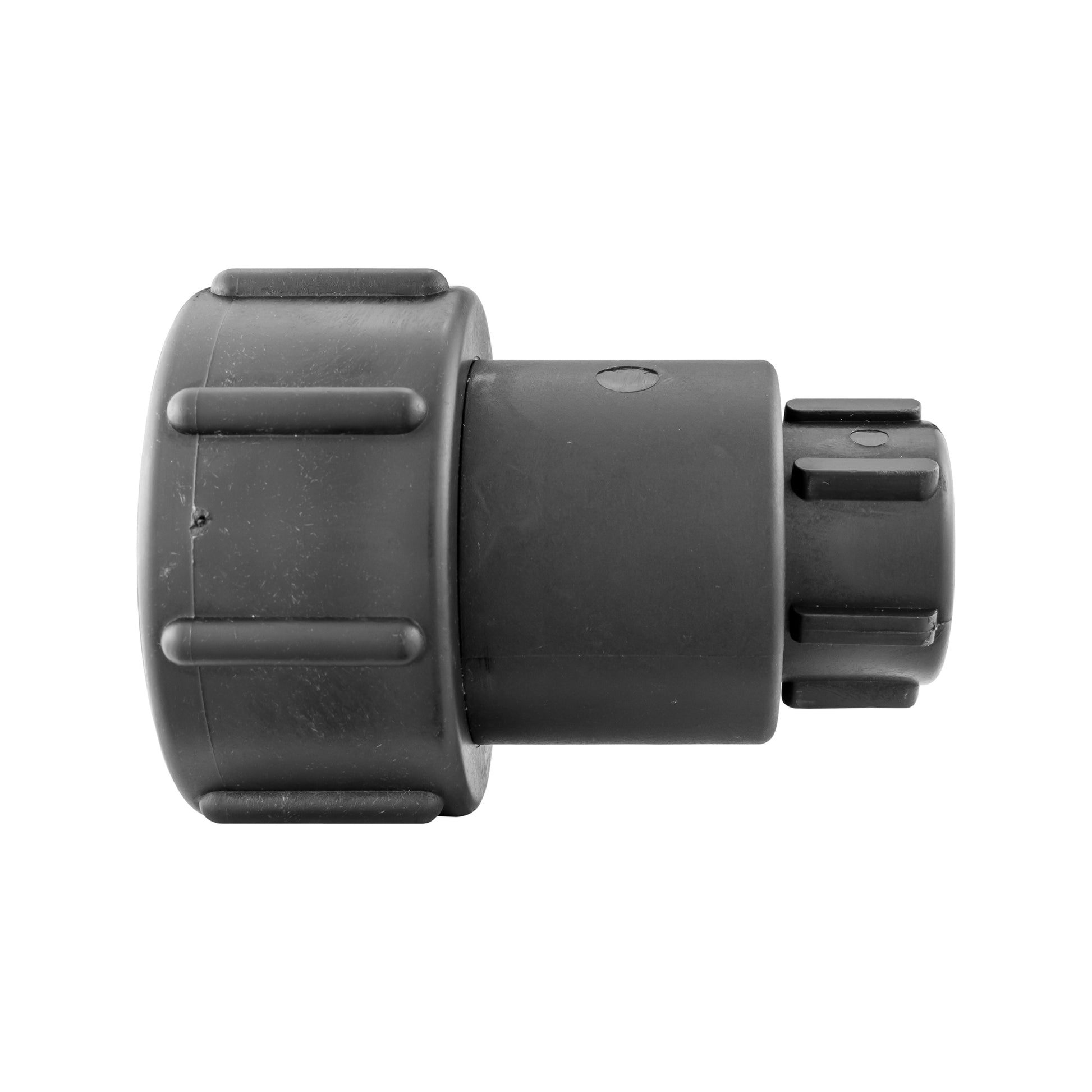 AP Supplies IBC 2" S60X6 - 1/2" BSP Extender Adaptor with Extended Brass Chrome Tap 1/2" Barb