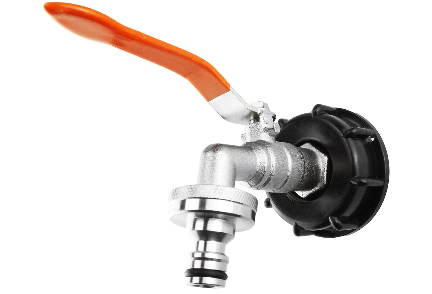 IBC 2 S60X6 Cap with Quick Connect Lever Tap 3/4 BSP for Drip Irrigation Fitting