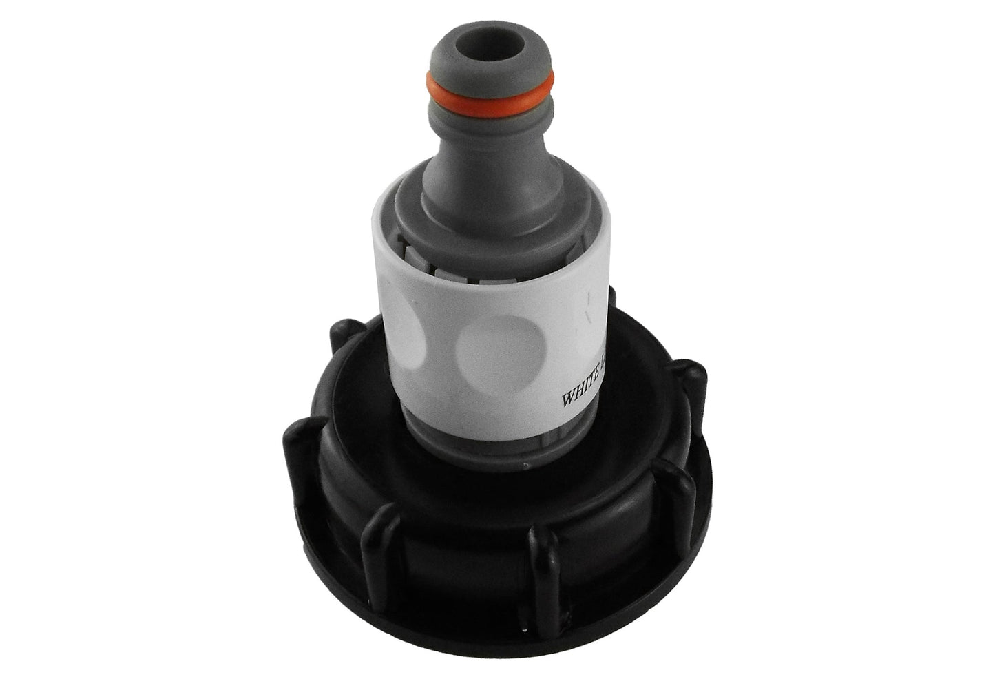 IBC 2 S60X6 Cap with 3/4 BSP Threaded Hose Connector and Double Male WL