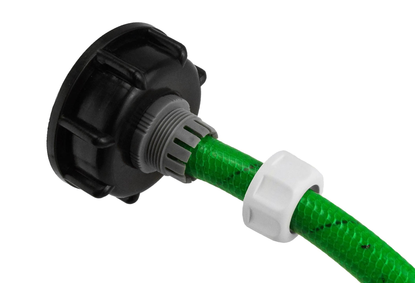 IBC 2 S60X6 Cap with Direct 1/2 Hose Connector Hose Pipe Fitting Water Connector