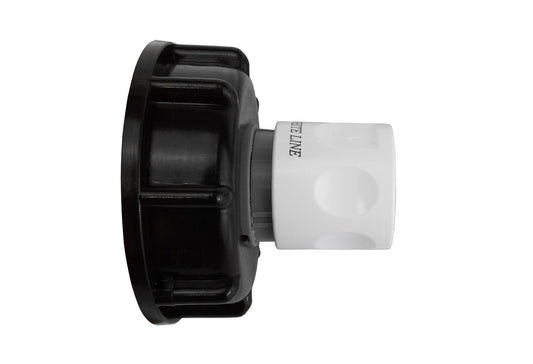 IBC 2 S60X6 Cap with 3/4 BSP Threaded Hose Connector WL for Outdoor Watering Kit
