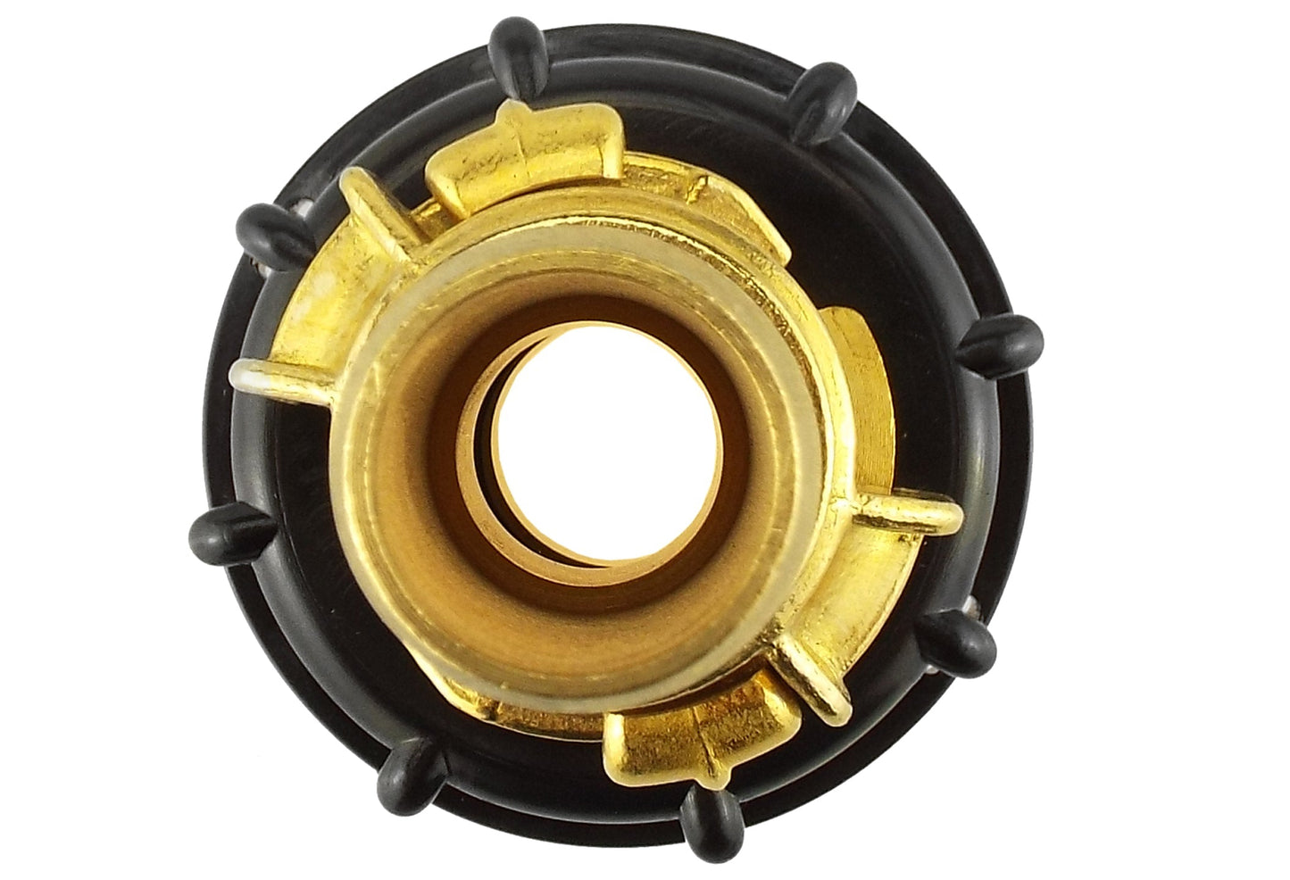 IBC 2 S60X6 Cap with Geka Type Fittings 25mm Swivel Barb for Brass Water Fitting