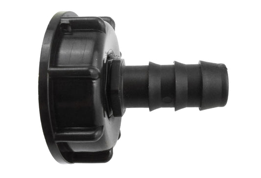 IBC 2 S60X6 Cap with Straight 16mm Barb Hose Connector Set Micro Watering System