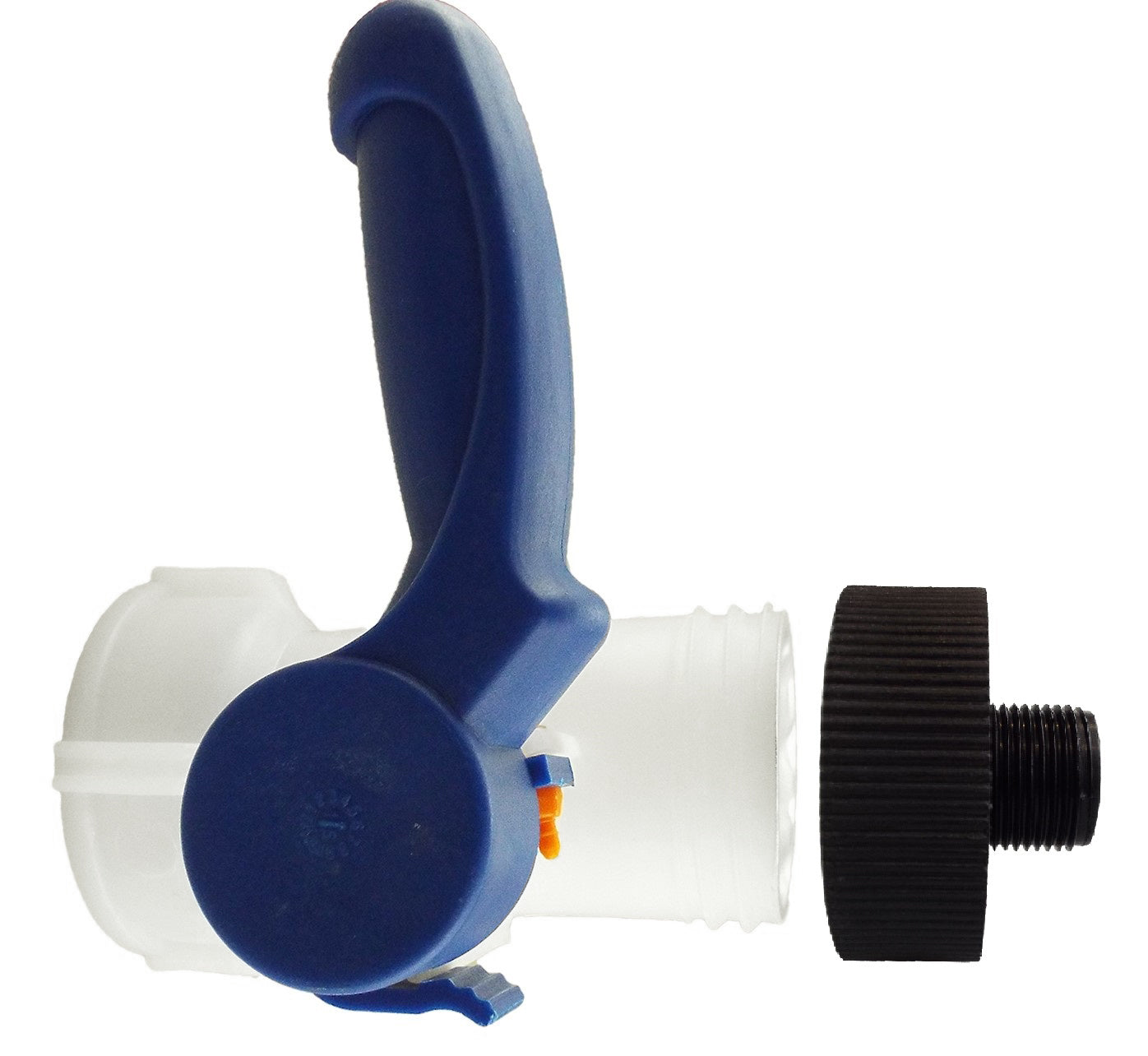 IBC 2 S60X6 Valve with S60X6 - 1 BSP Threaded Fitting for DIY Workshop Accessory