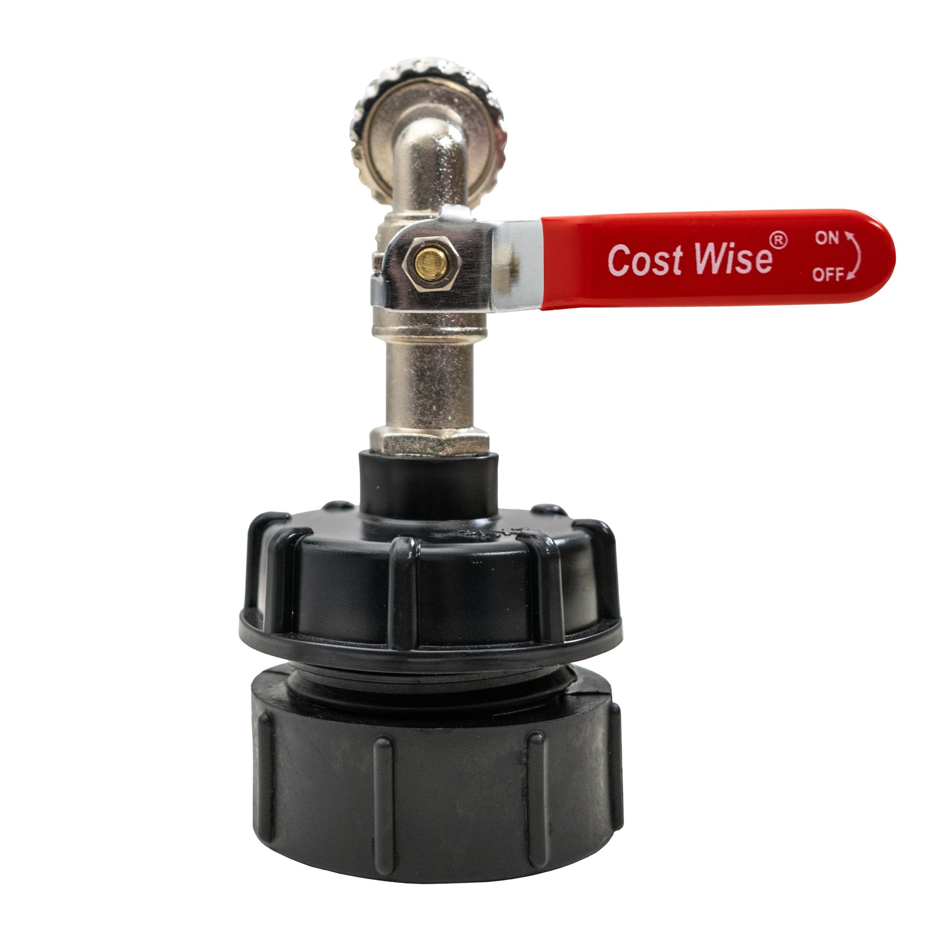 AP Supplies IBC 2” BSPF – S60X6 Cap with S60X6 – ½” BSPF Cap and Quick Connect Lever Tap ½” BSP