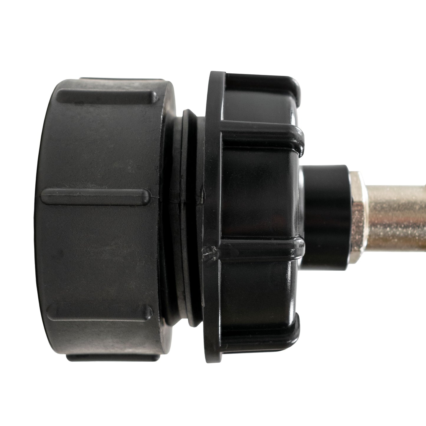 AP Supplies IBC 2” BSPF – S60X6 Cap with S60X6 – ½” BSPF Cap and Quick Connect Lever Tap ½” BSP