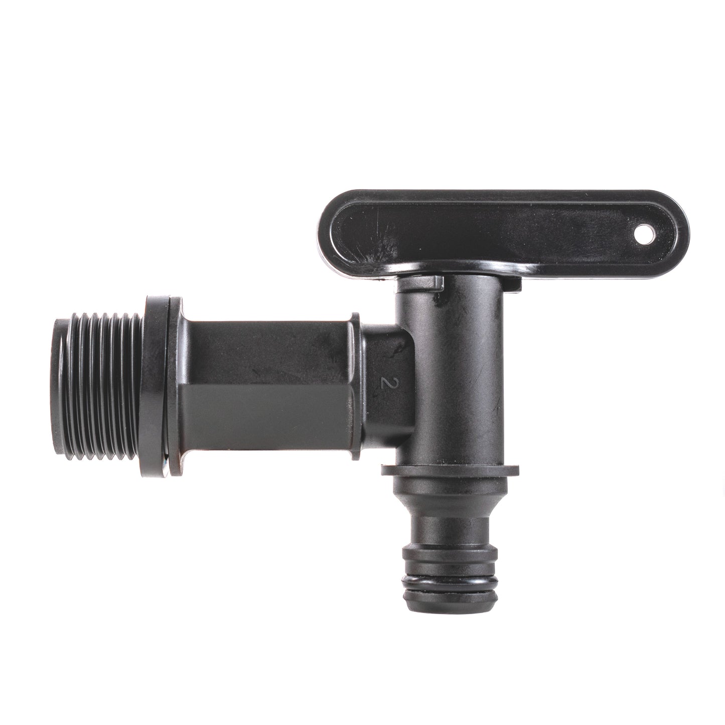 3/4in BSPM PP Snap On Male Tap with Washers and Nut Water Connector Tap Adapter