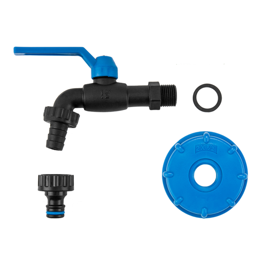 IBC RAVEN SET S60X6 1/2in BARB DIY Workshop Accessory Pipe and Water Fitting