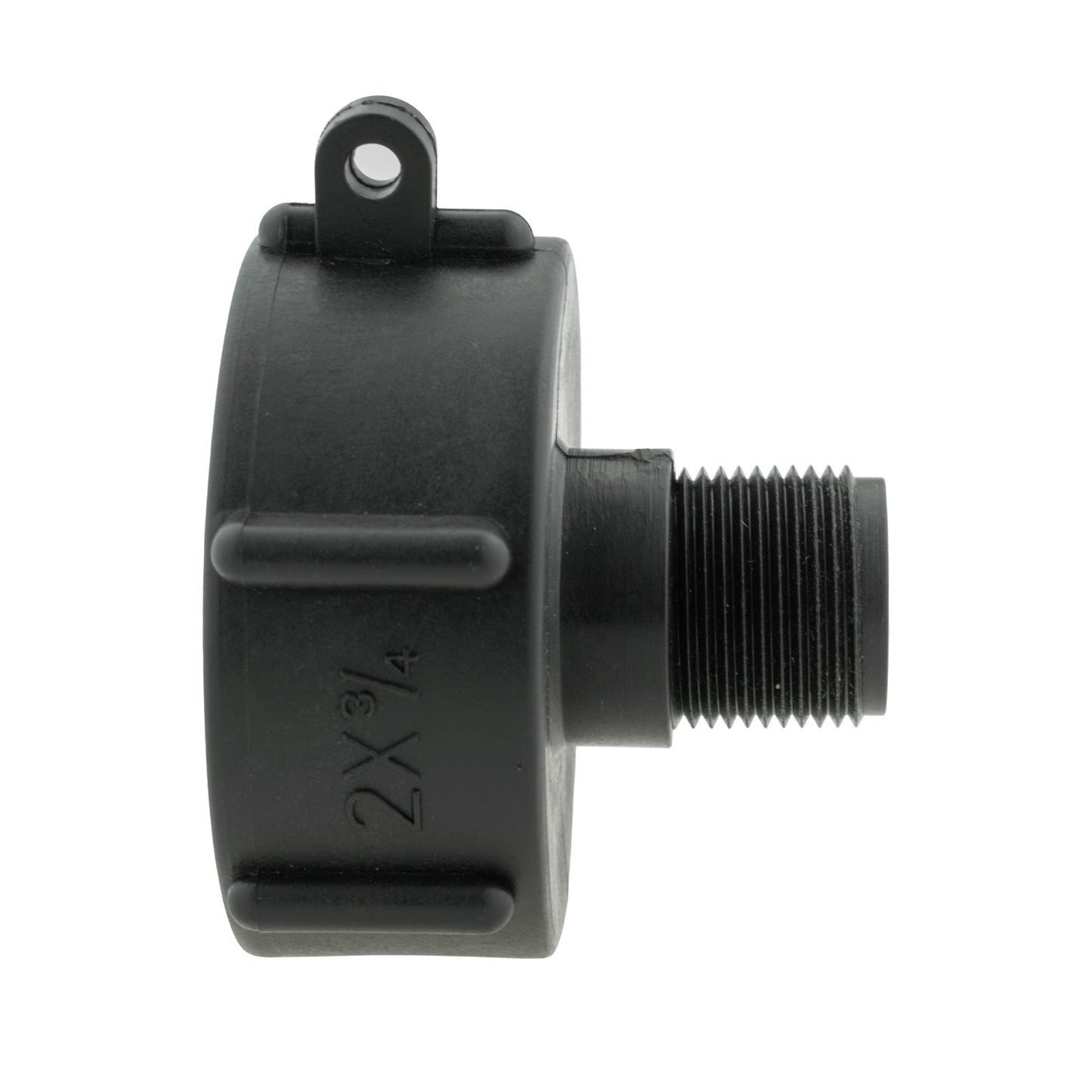 IBC 2 S60X6 Cap with BSPF Thread-Quick Connect Male Valve for BSP Thread Fitting