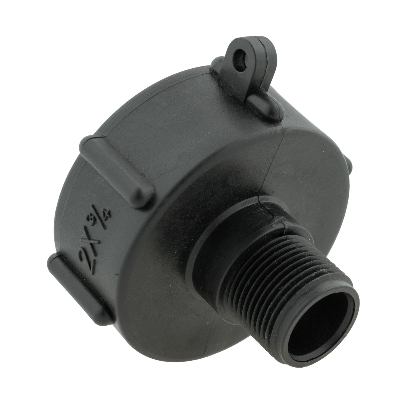 IBC 2 S60X6 Cap with 3/4 BSP - Click Lock Valve WL Hose Pipe Fitting Tap Adapter