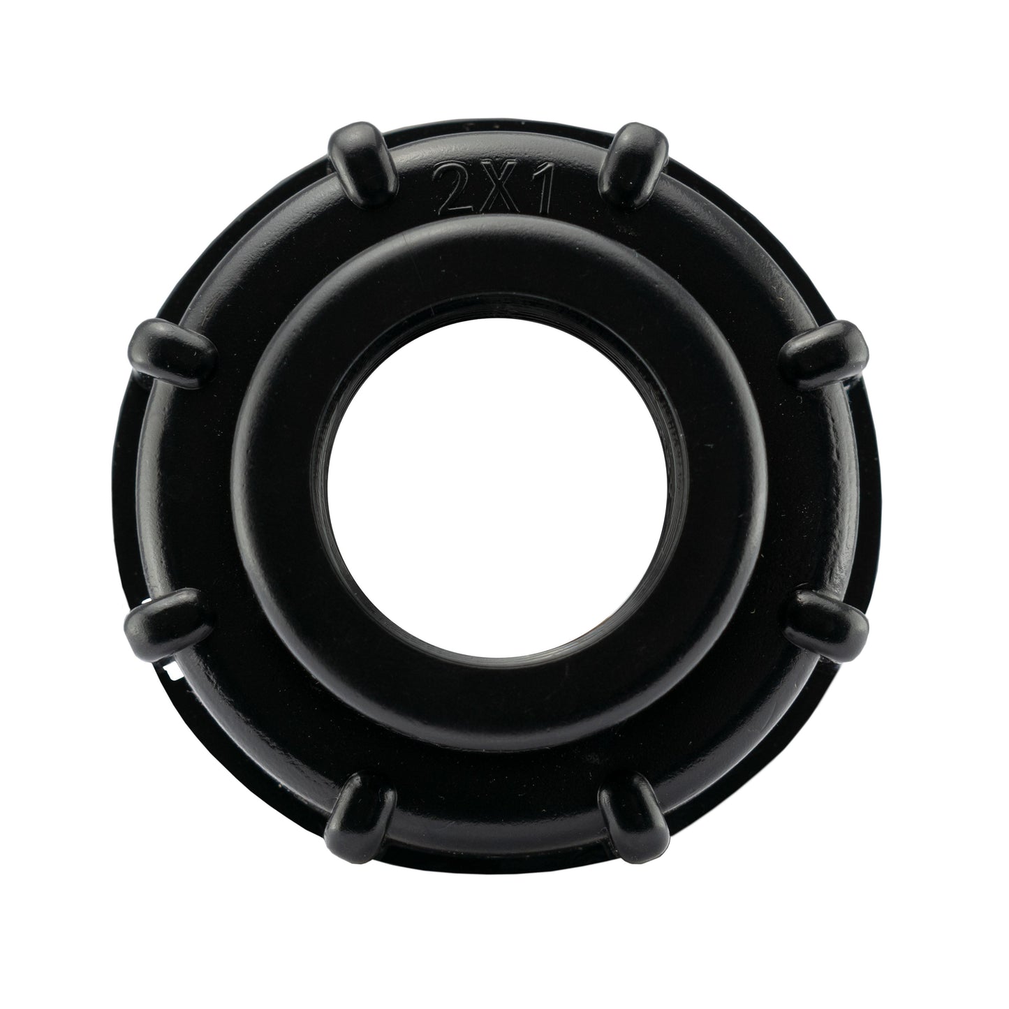 IBC 2 S60X6 Cap with Lever Valve and 25mm MDPE Elbow for Drip Irrigation Fitting
