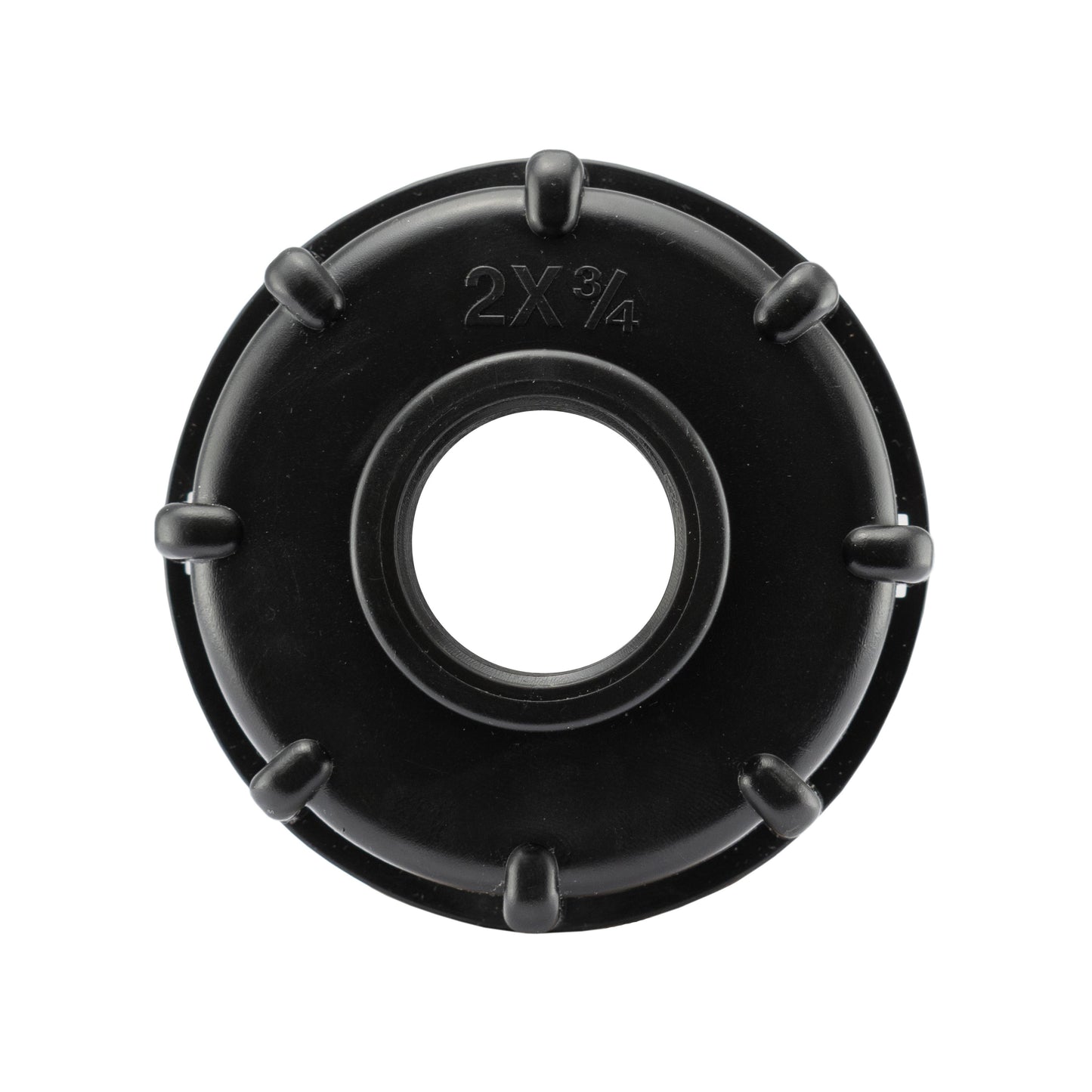 IBC 2 S60X6 Cap with Lever Valve and 20mm MDPE Elbow for Drip Irrigation Fitting