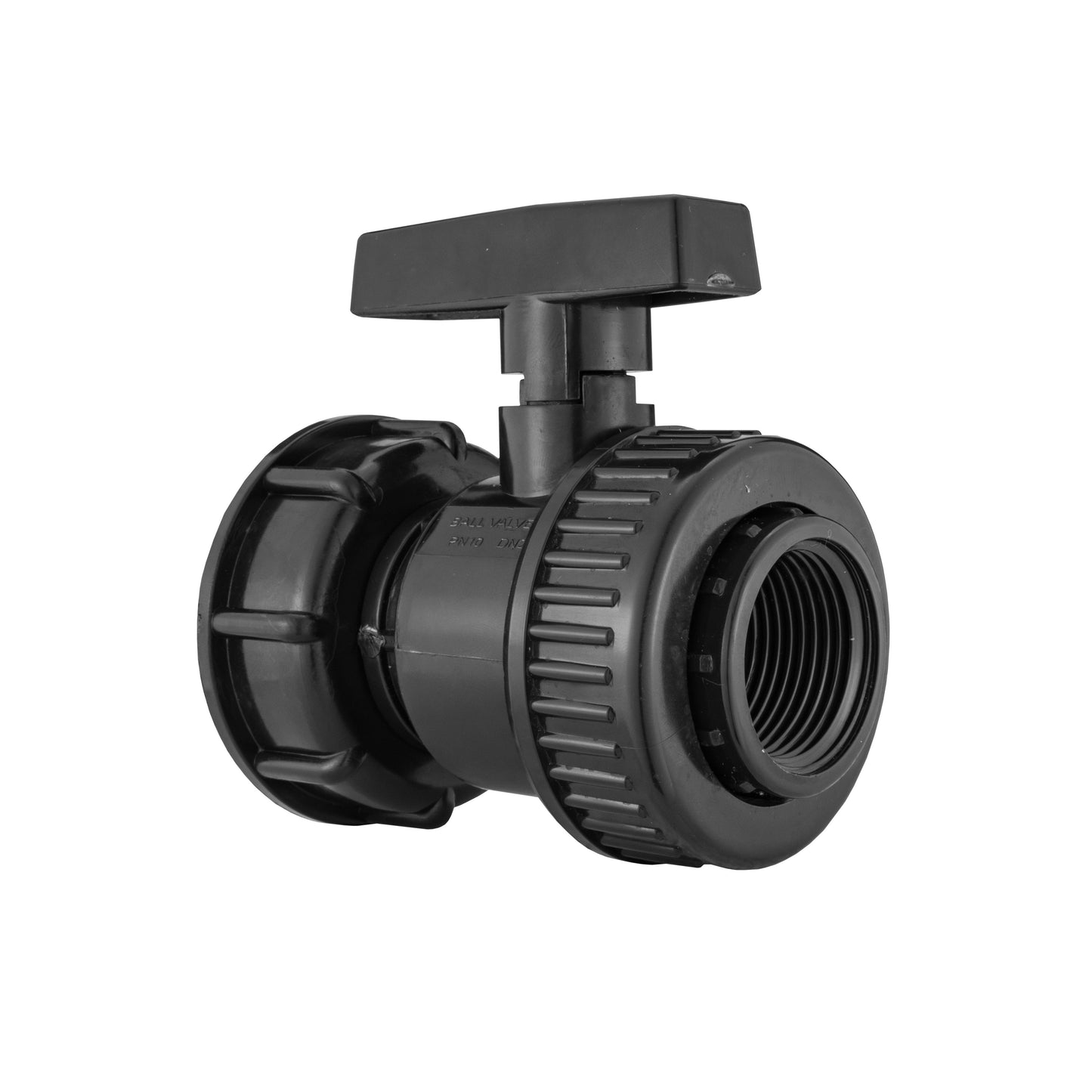 IBC 2 S60X6 Cap with Large Plastic Valve BSP Thread Fitting Ball Valve Connector