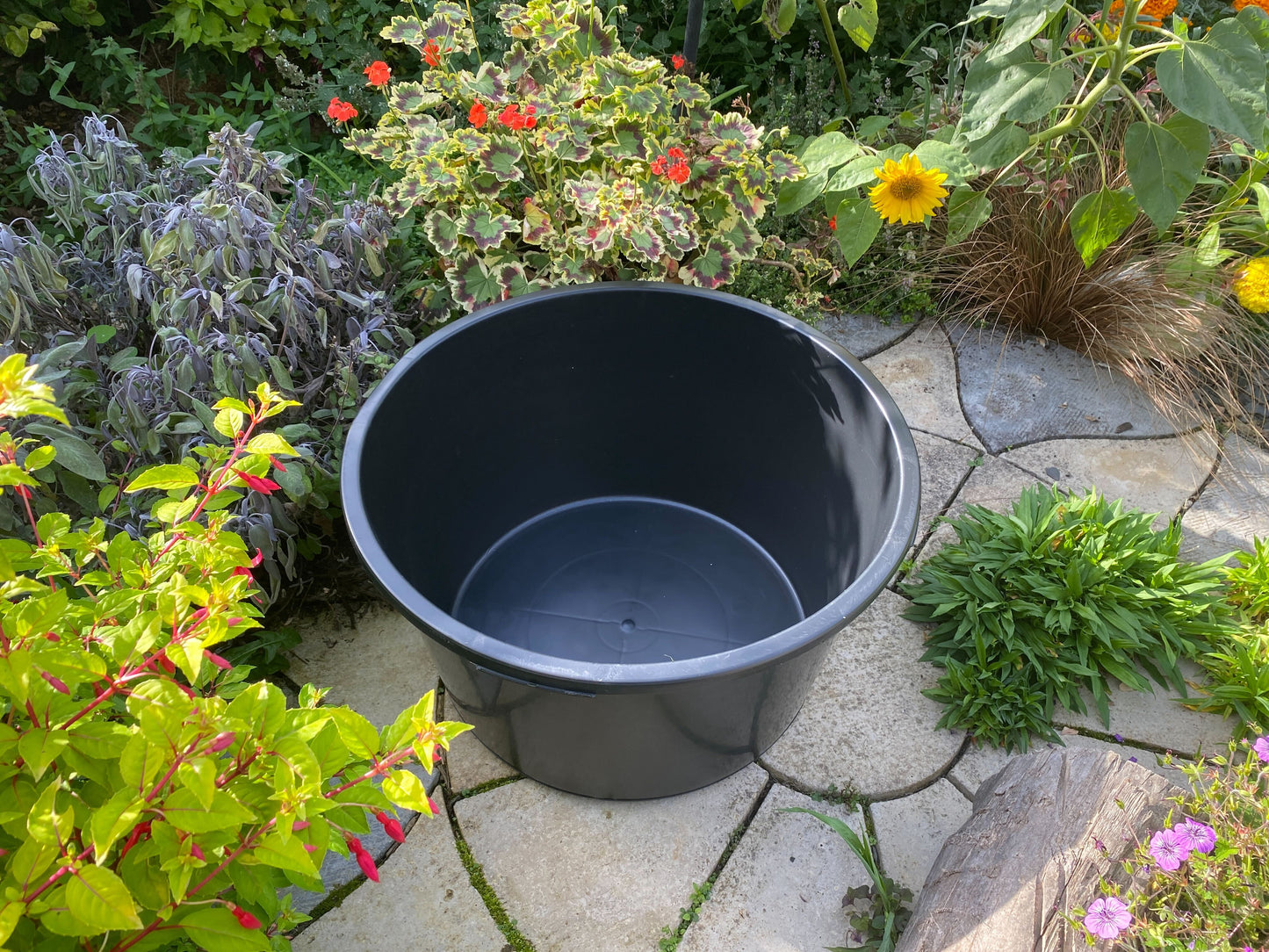Round Mixing Tub 45L Outdoor Watering Kit DIY Workshop Accessory